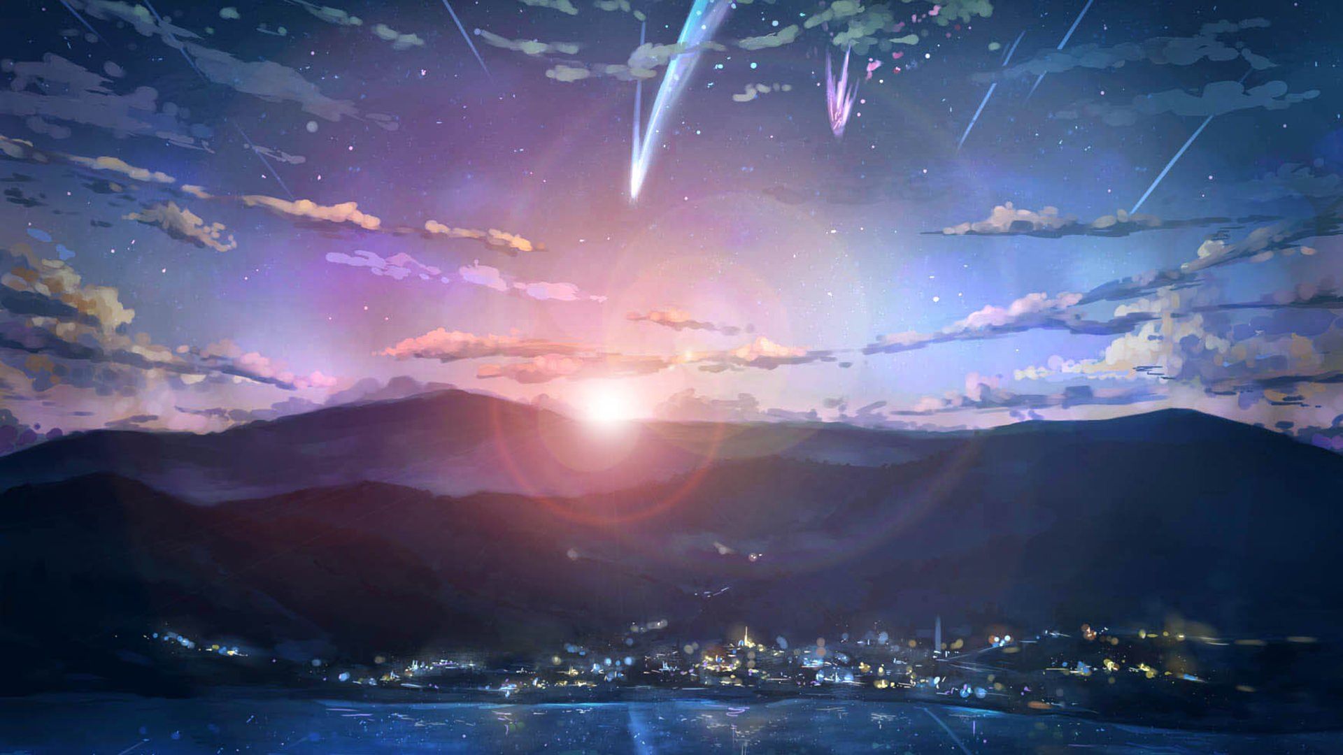 Your Name Anime Landscape Wallpaper Free Your Name Anime Landscape Background
