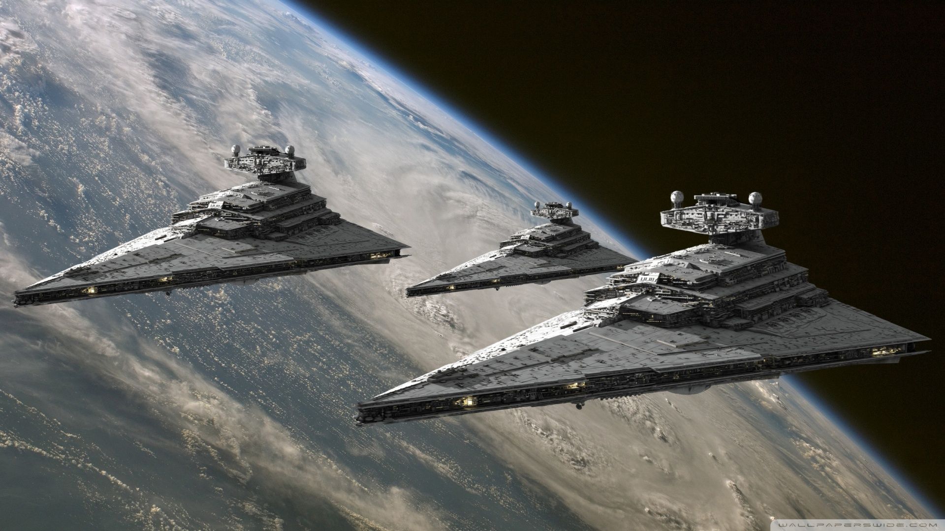 Free download Star Wars Imperial Space Ships 1920x1080 HD