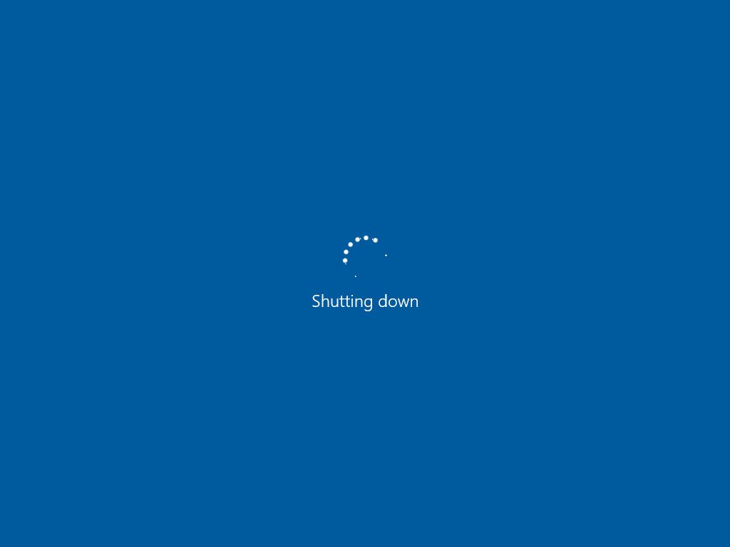 Shut Down Windows 7 Wallpaper. Won't