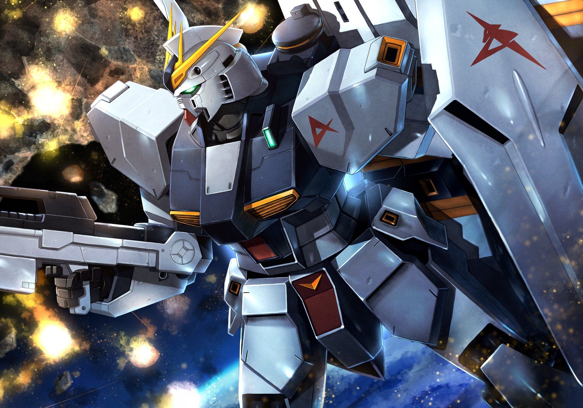 Nu Gundam HD Wallpaper And Background Image