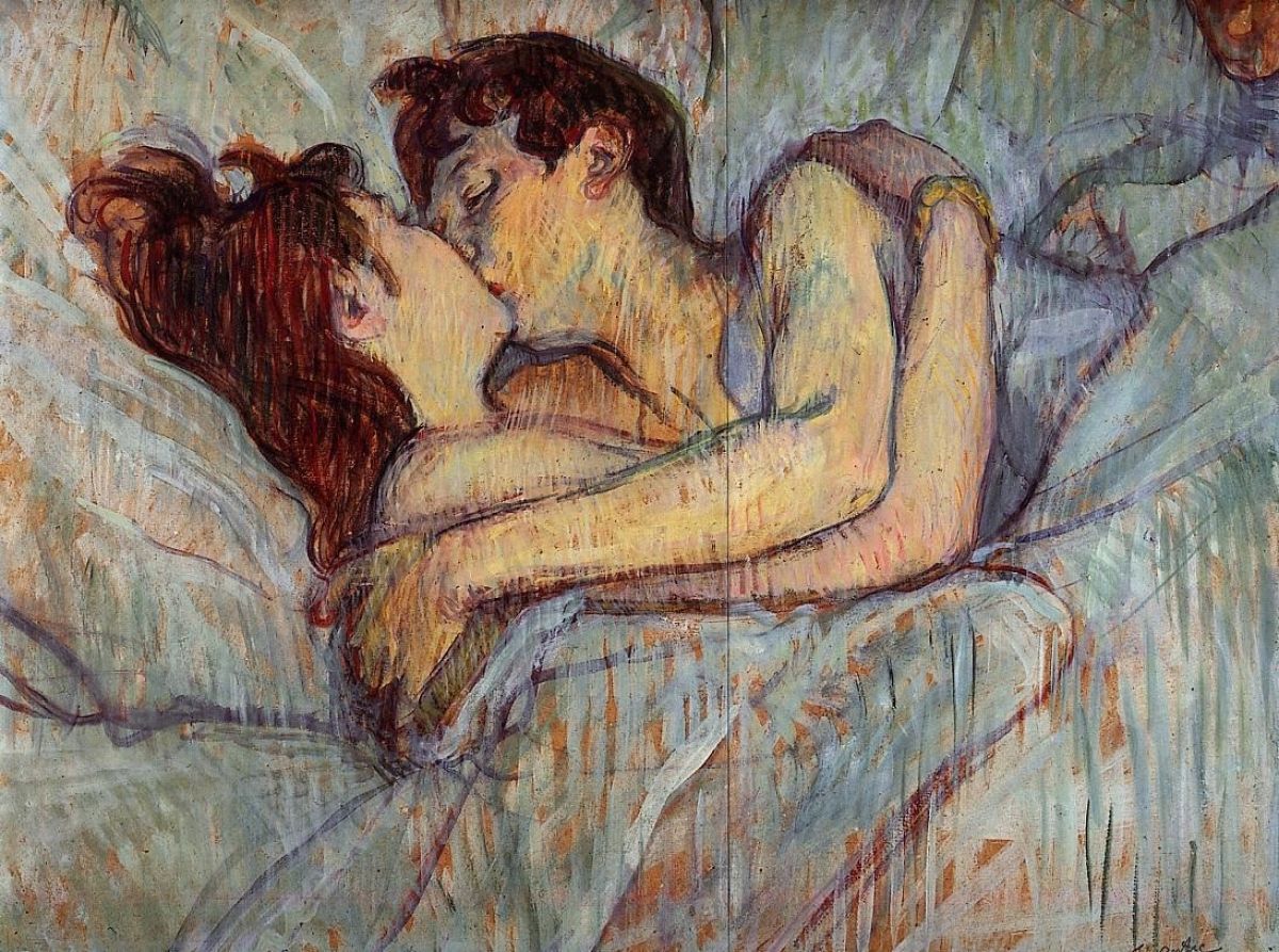 Henri De Toulouse Lautrec In Bed The Kiss. Fans Share Image