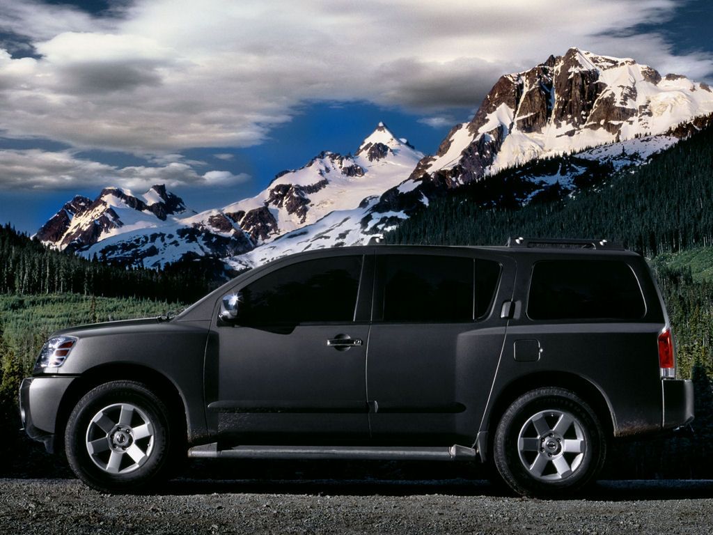 Nissan Armada SE, LE V8 AWD 1024x768 Wallpaper / Desktop
