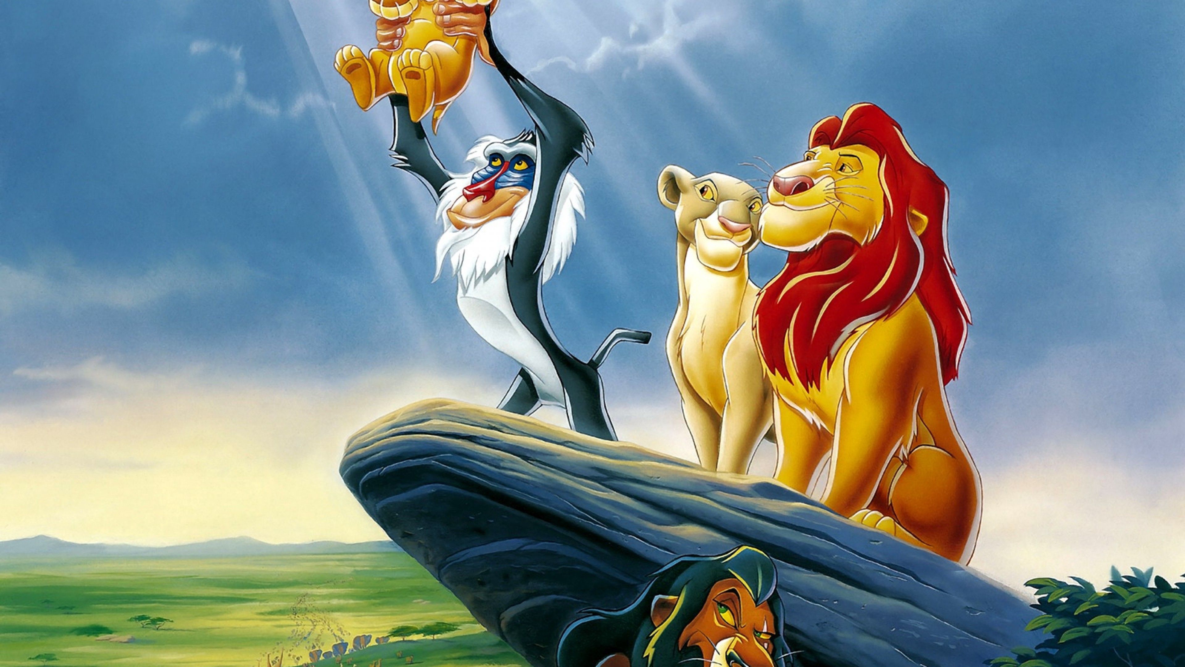 The lion king Simba HD Wallpaper 4K Ultra HD