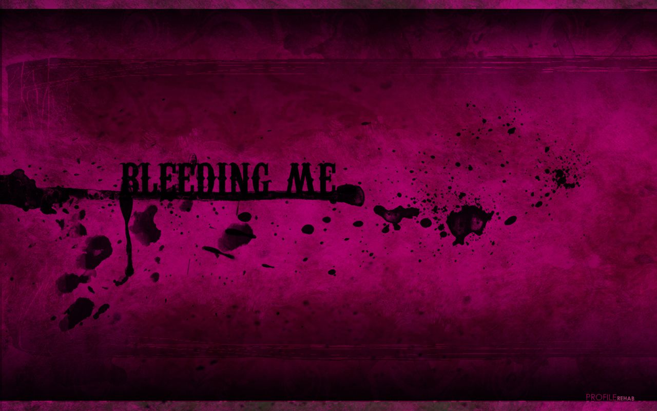 Bleeding Me Quote Wallpaper Pink Grunge Wallpaper