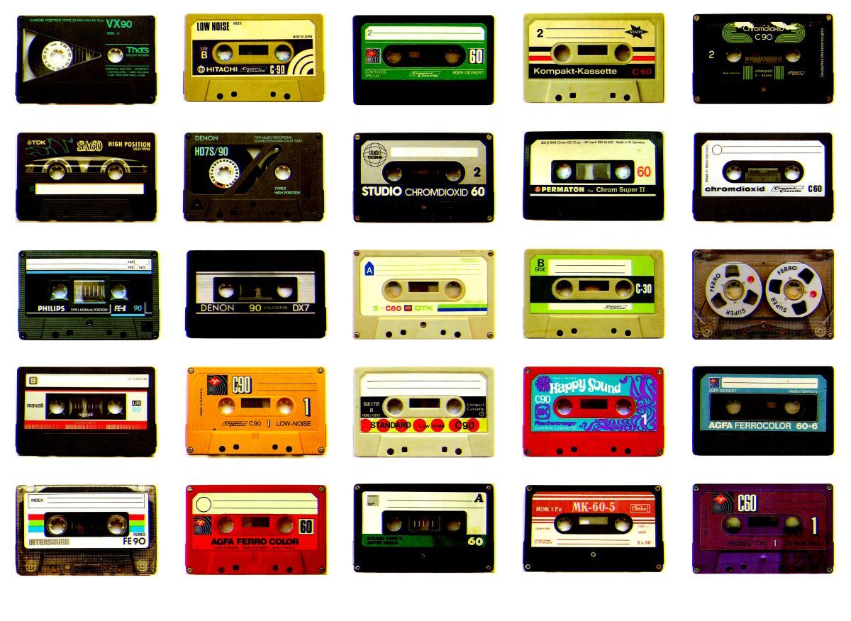 Vintage Cassette Wallpapers Wallpaper Cave