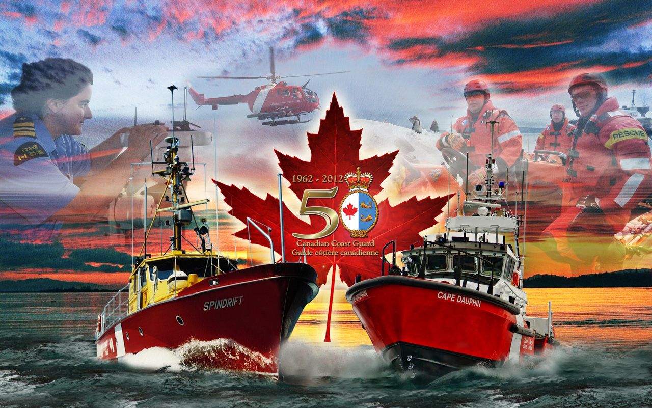 Free download Canadian Coast Guard 50th Anniversary Lighthouse