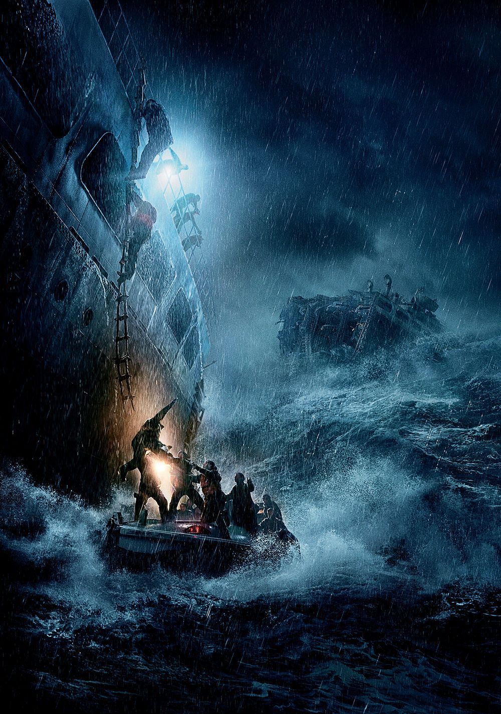 The Finest Hours (2016) survivors, room for 12. The finest