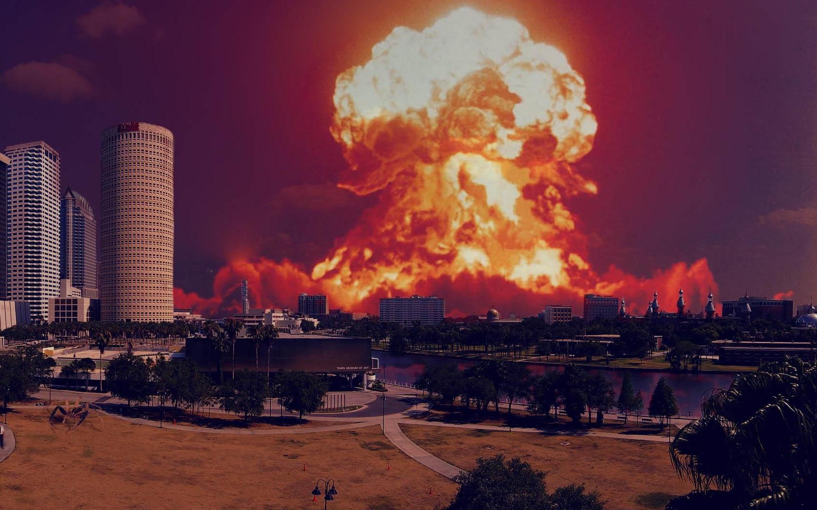 Nuclear Explosion Wallpaper HD