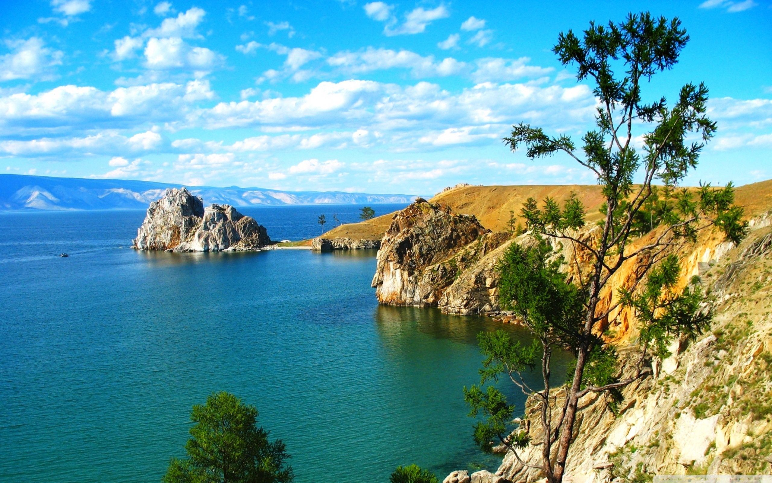 Lake Baikal, Siberia Ultra HD Desktop Backgrounds Wallpapers for
