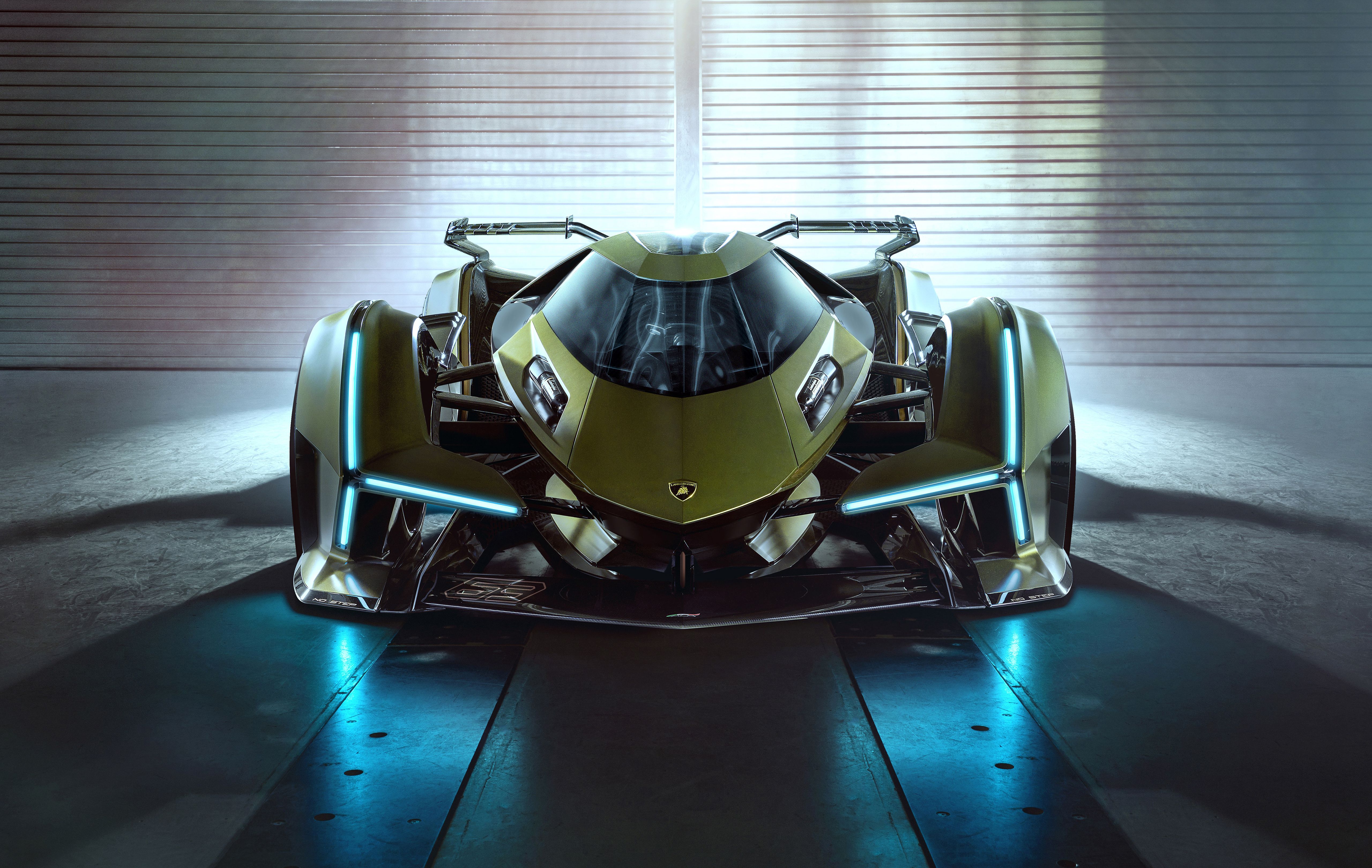 Wallpaper Lamborghini Lambo V12 Vision Gran Turismo, 2019, 4K, Automotive / Cars,. Wallpaper for iPhone, Android, Mobile and Desktop