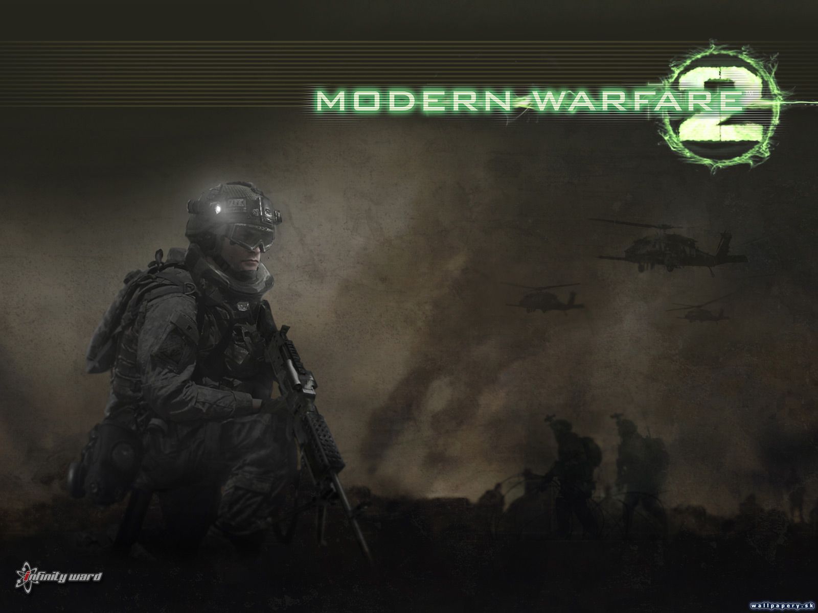 Cyber Game Wallpaper: Call of Duty Modern Warfare 2 Wallpaper HD