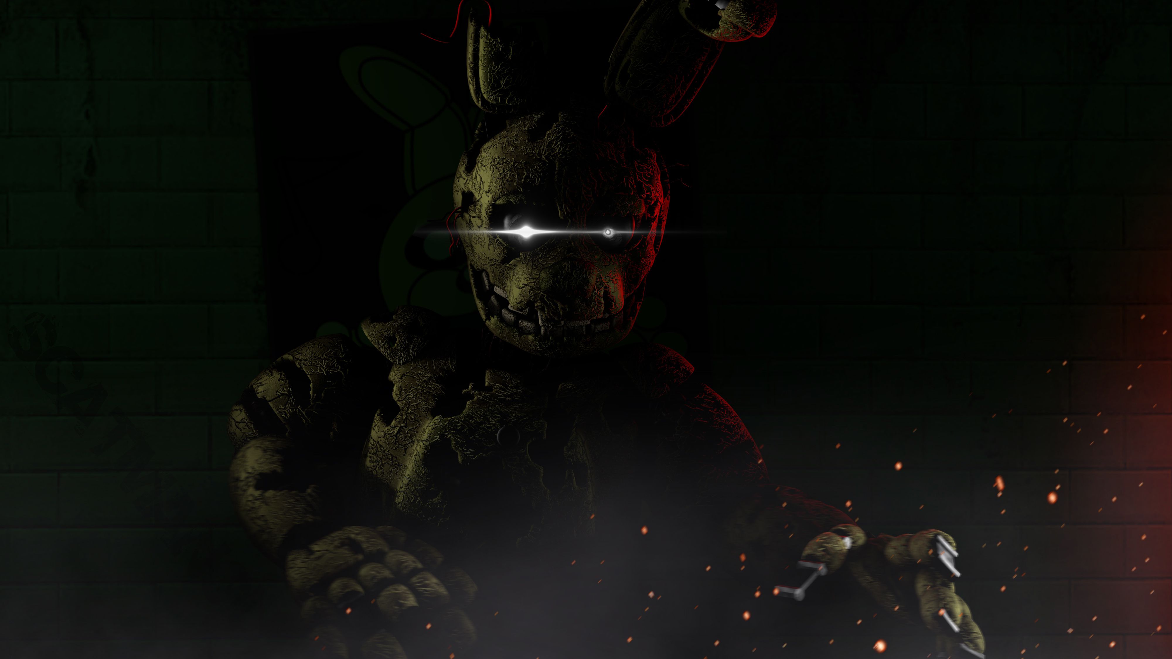 Five Nights at Freddy's 3 4k Ultra HD Wallpaper. Background Image