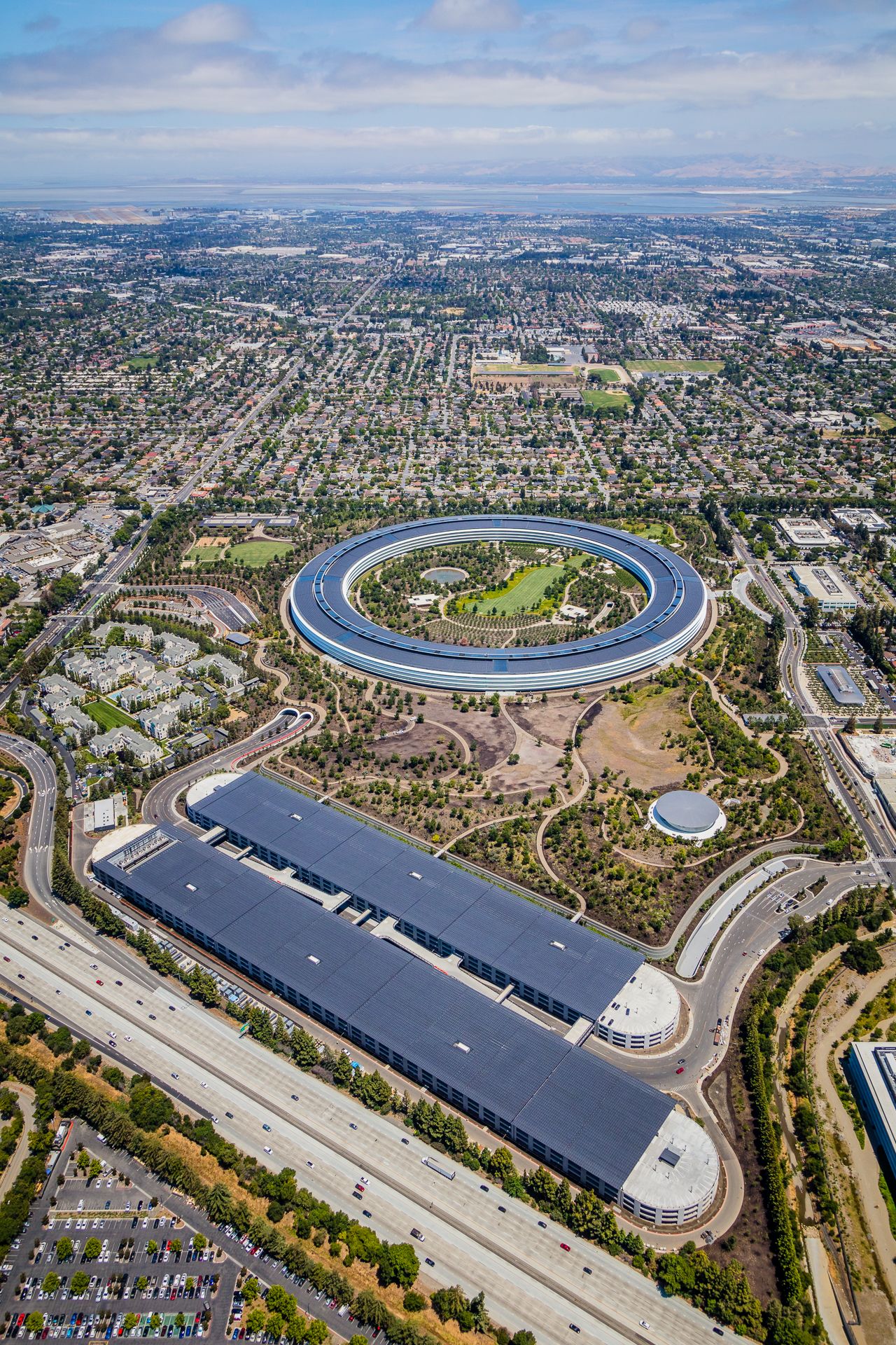 Apple Park Aerial Photography