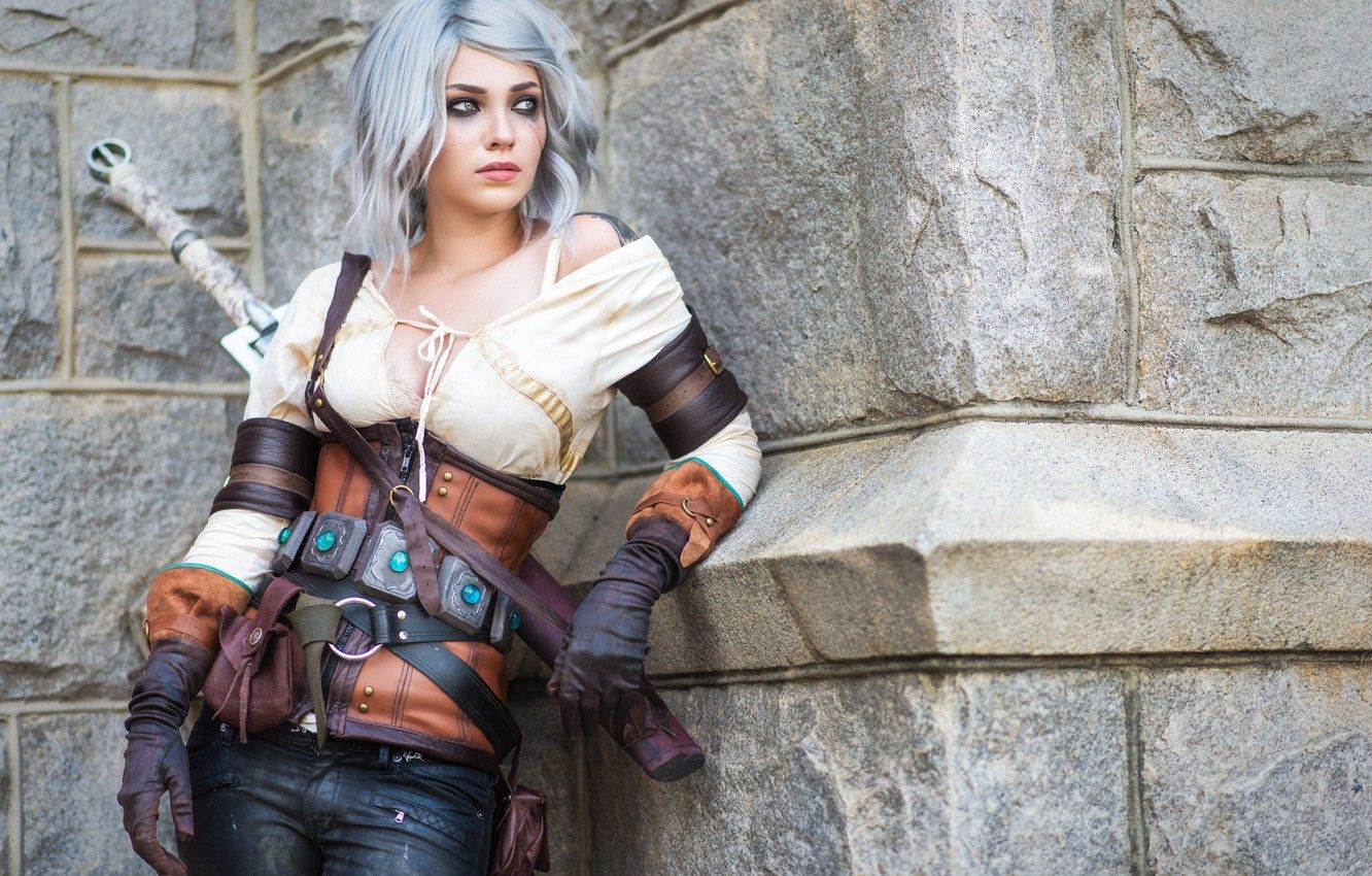 Wallpaper The Witcher 3: Wild Hunt, Cosplay, The Witcher 3: Wild