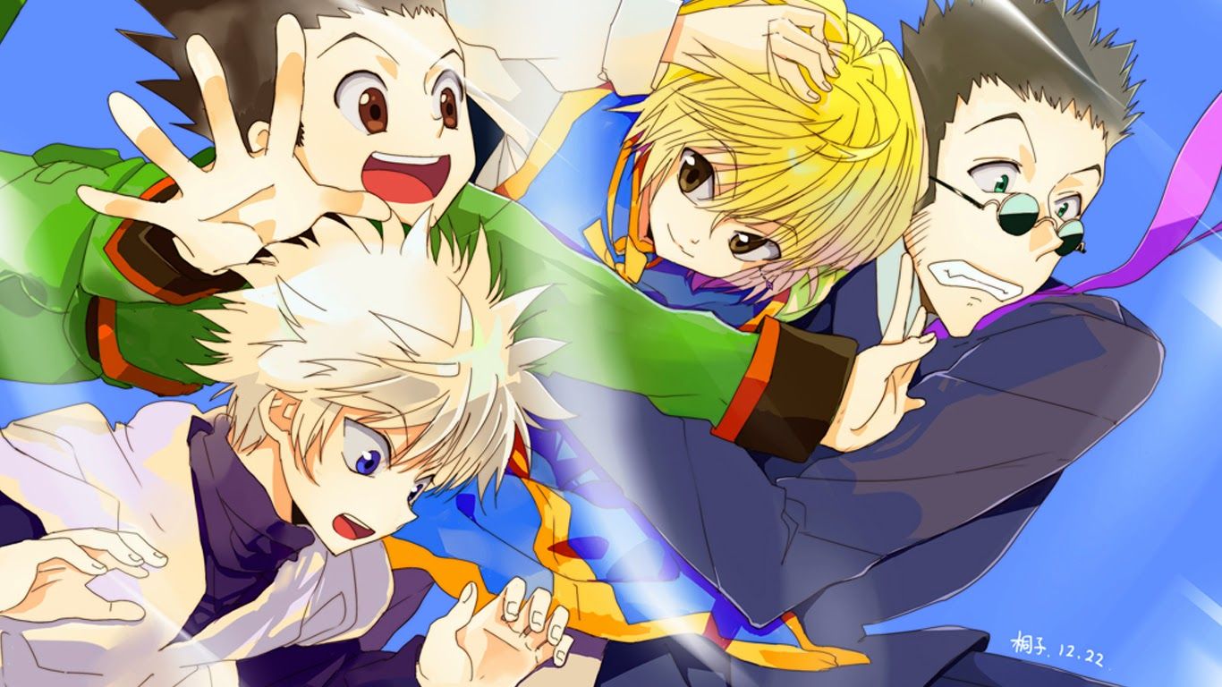 Hunter x Hunter Gon And Killua Leorio Paradinight HD Anime Wallpapers, HD  Wallpapers