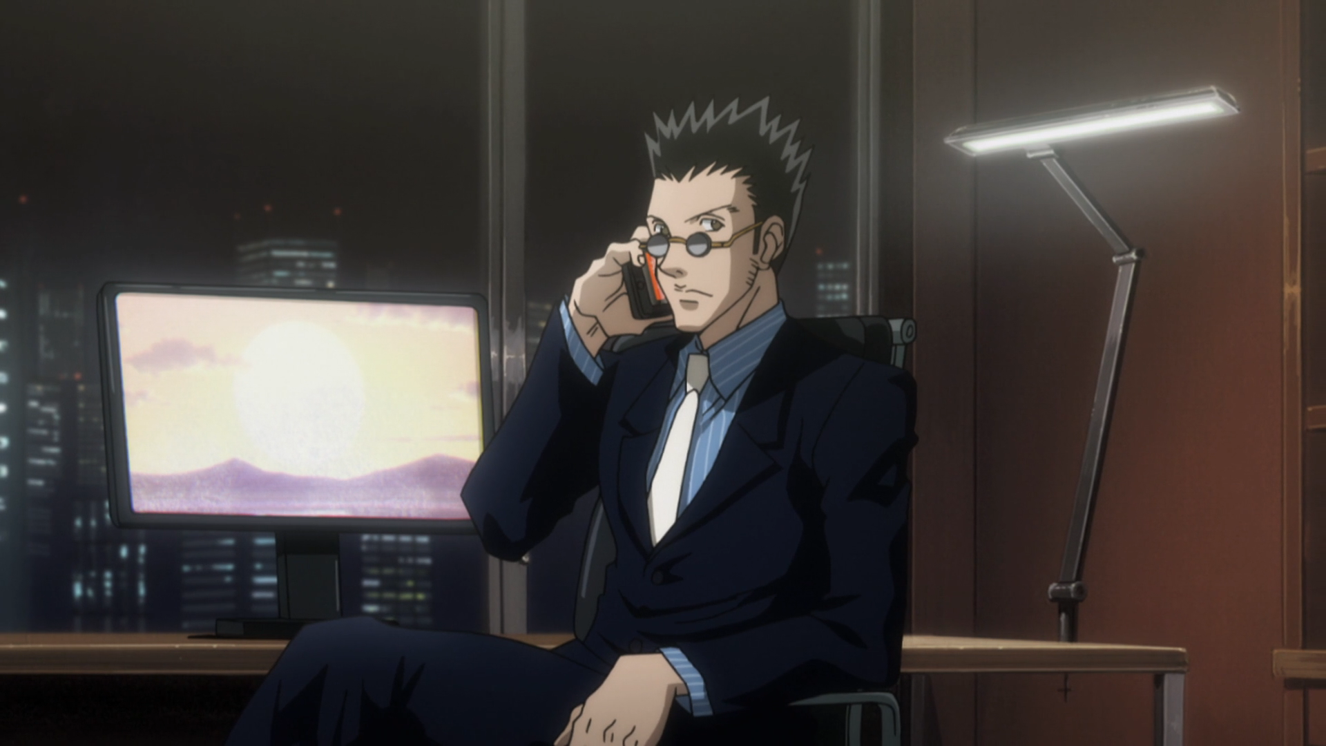 Any Leorio fans looking for a simple desktop wallpaper? I snagged