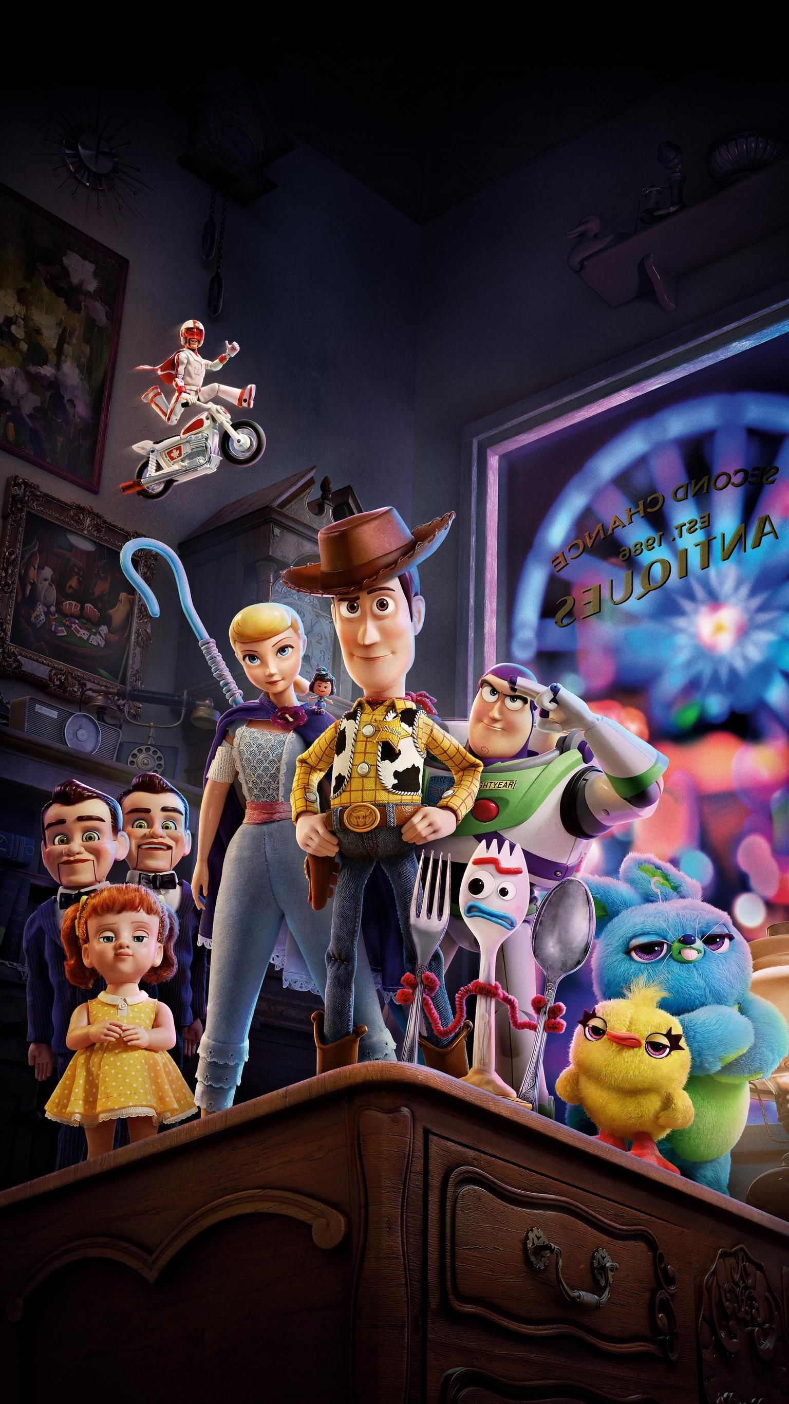 Toy Story 4 Phone Wallpaper. Moviemania. Cute disney