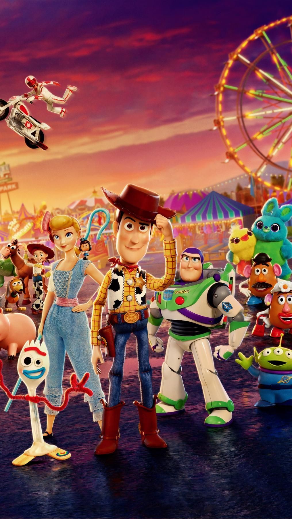 Toy Story 4 Phone Wallpaper. Moviemania. Toy story movie