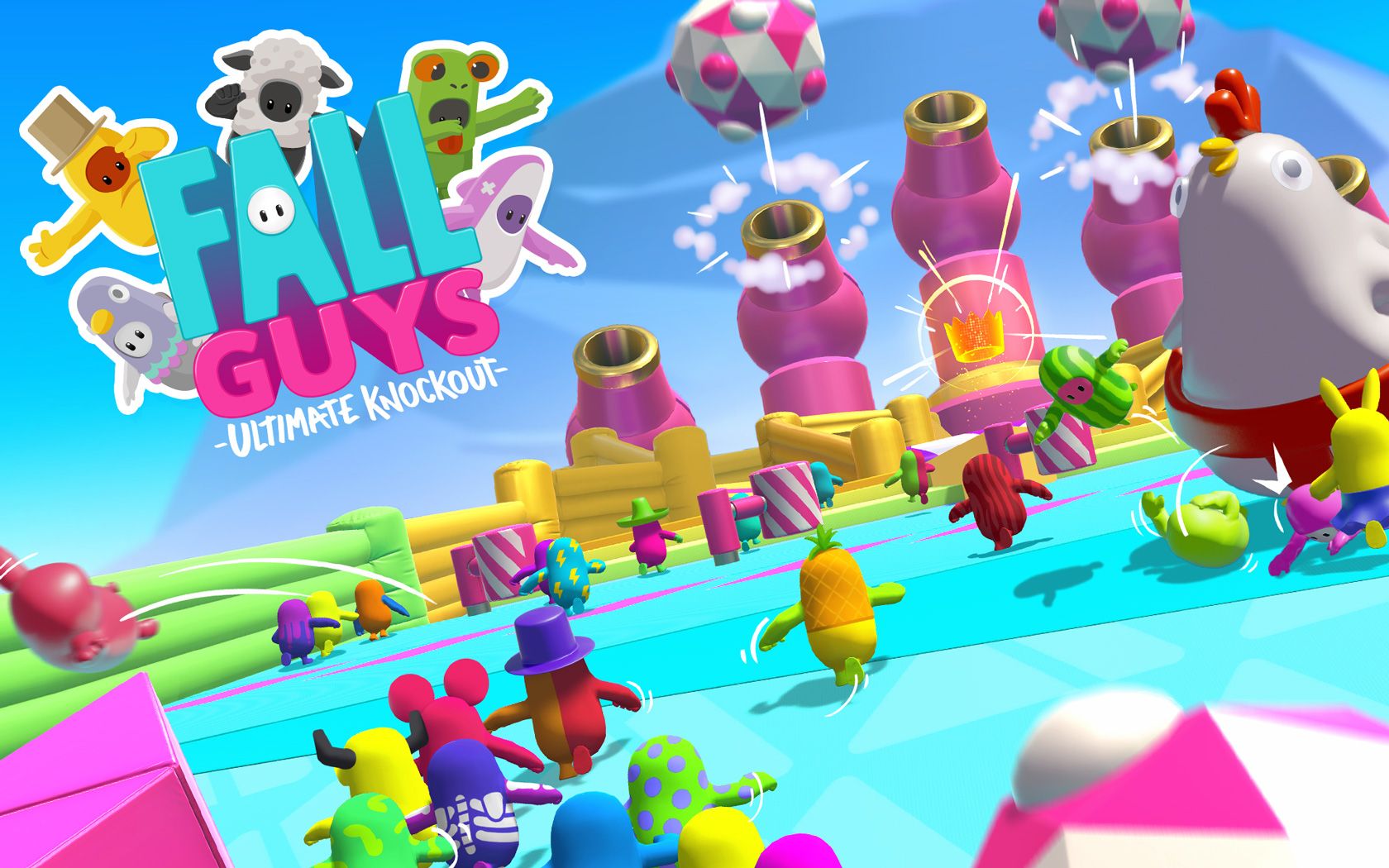 Fall Guys' is Colorful Mayhem for 100 Players Coming 2020