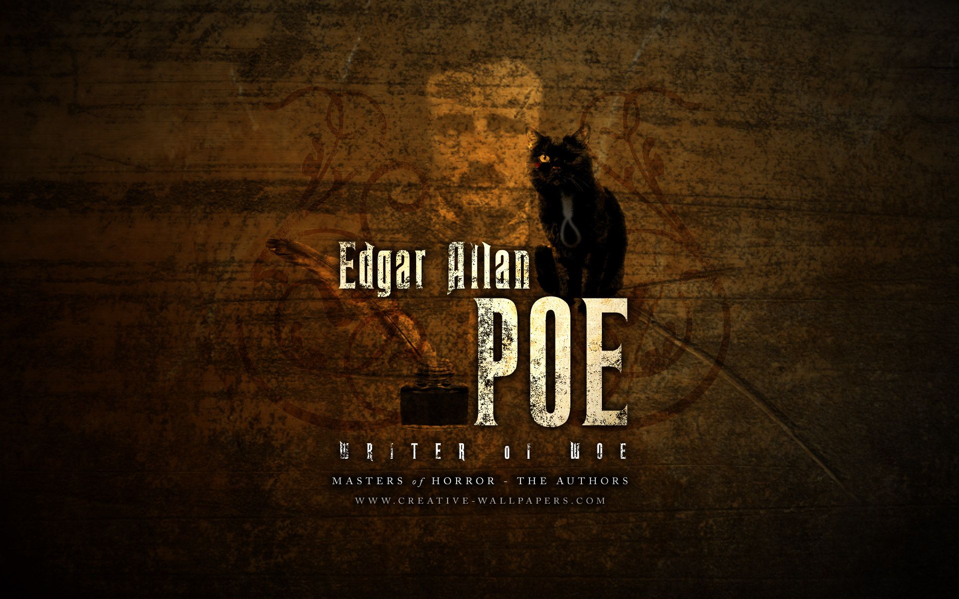 Edgar Allan Poe & Writers Wallpaper