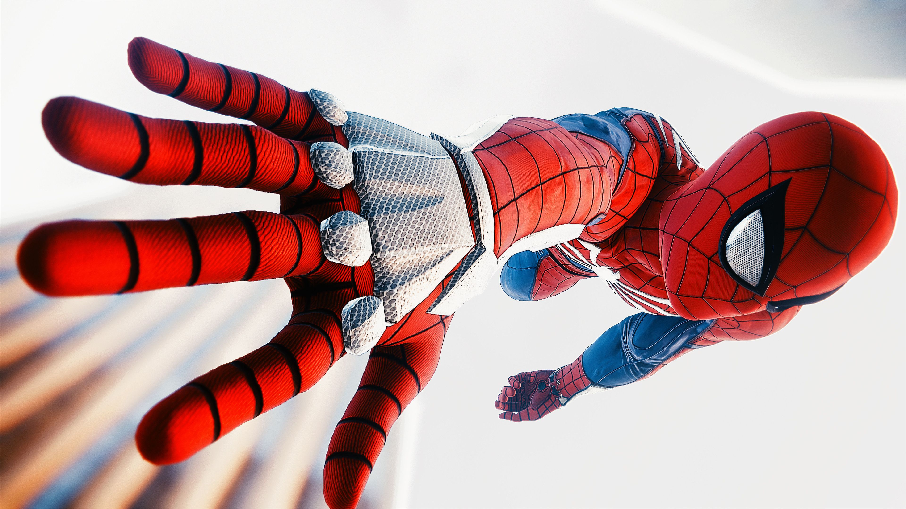 Spider Man (Advanced Suit) 4K 8K HD Marvel Wallpaper