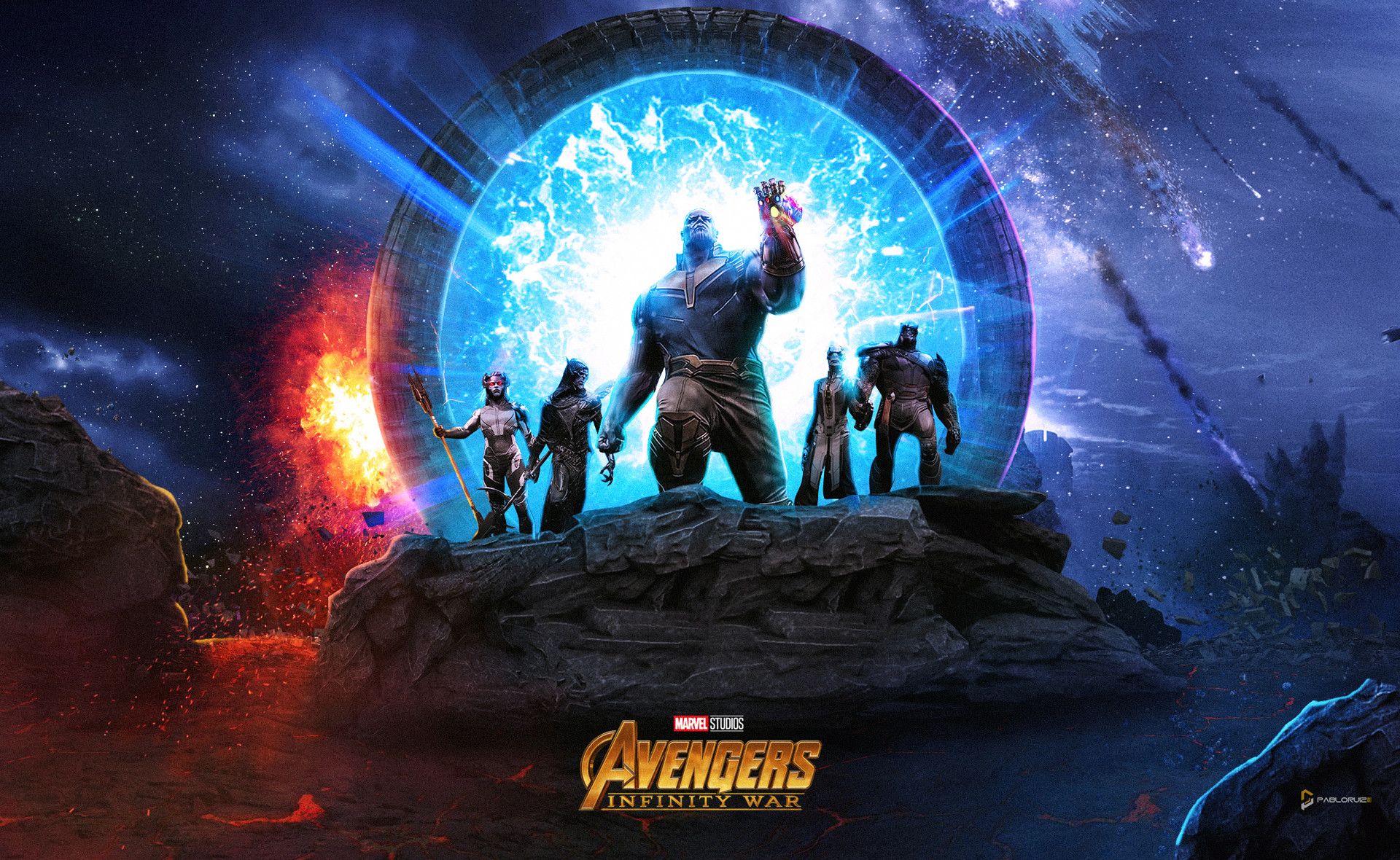 Thanos HD Static Wallpaper Collection