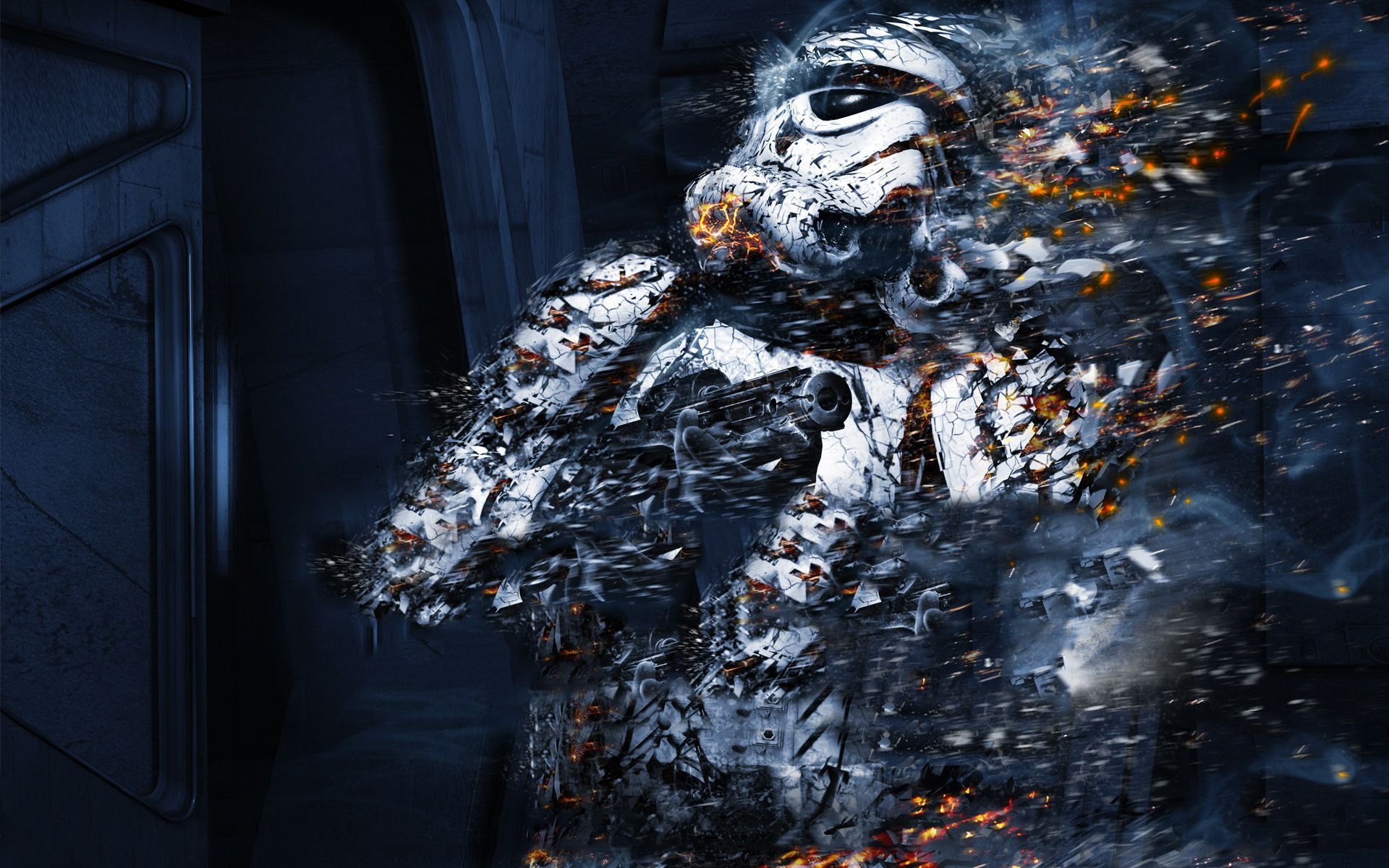 Star Wars: The Force Unleashed, Stormtrooper Wallpaper