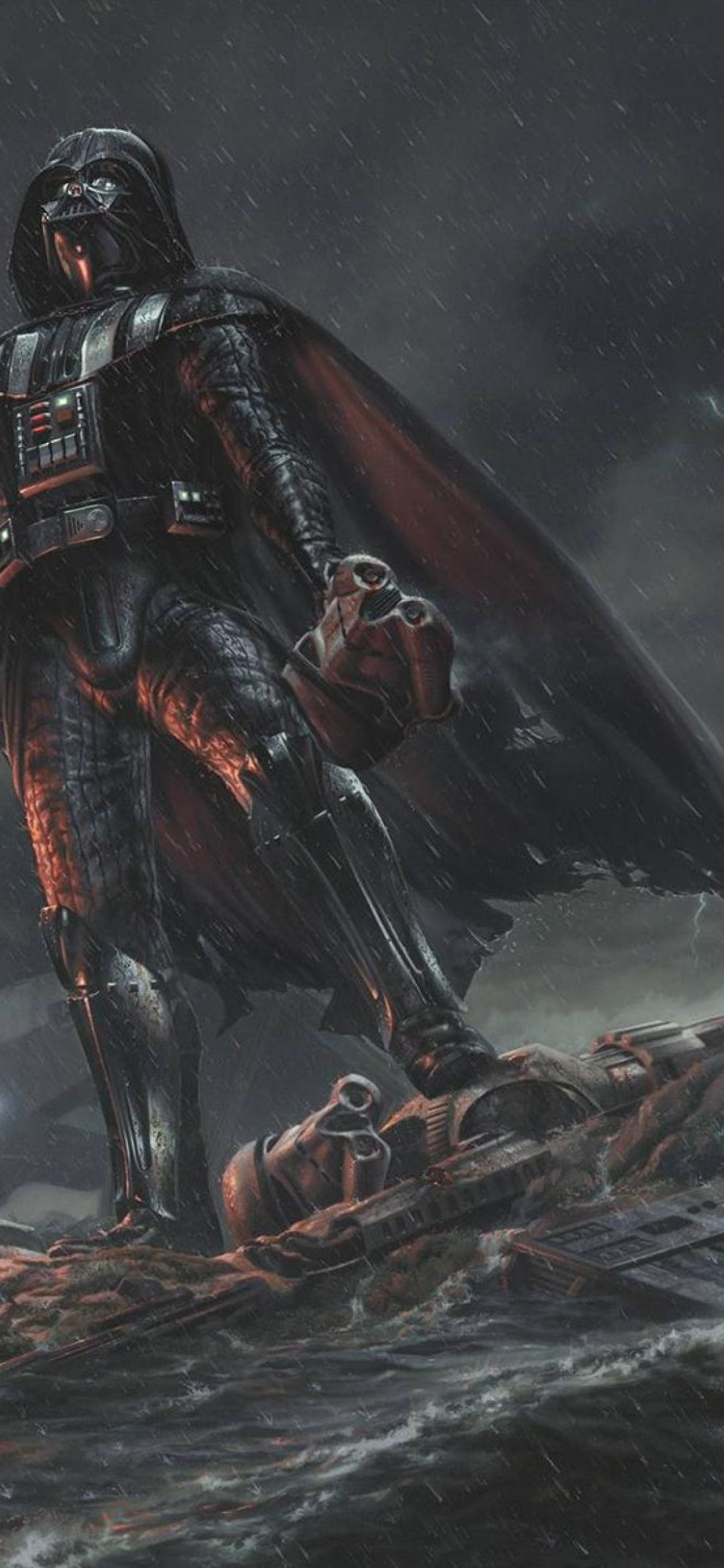 Darth Vader Star Wars Stormtrooper 1080x2340 Resolution