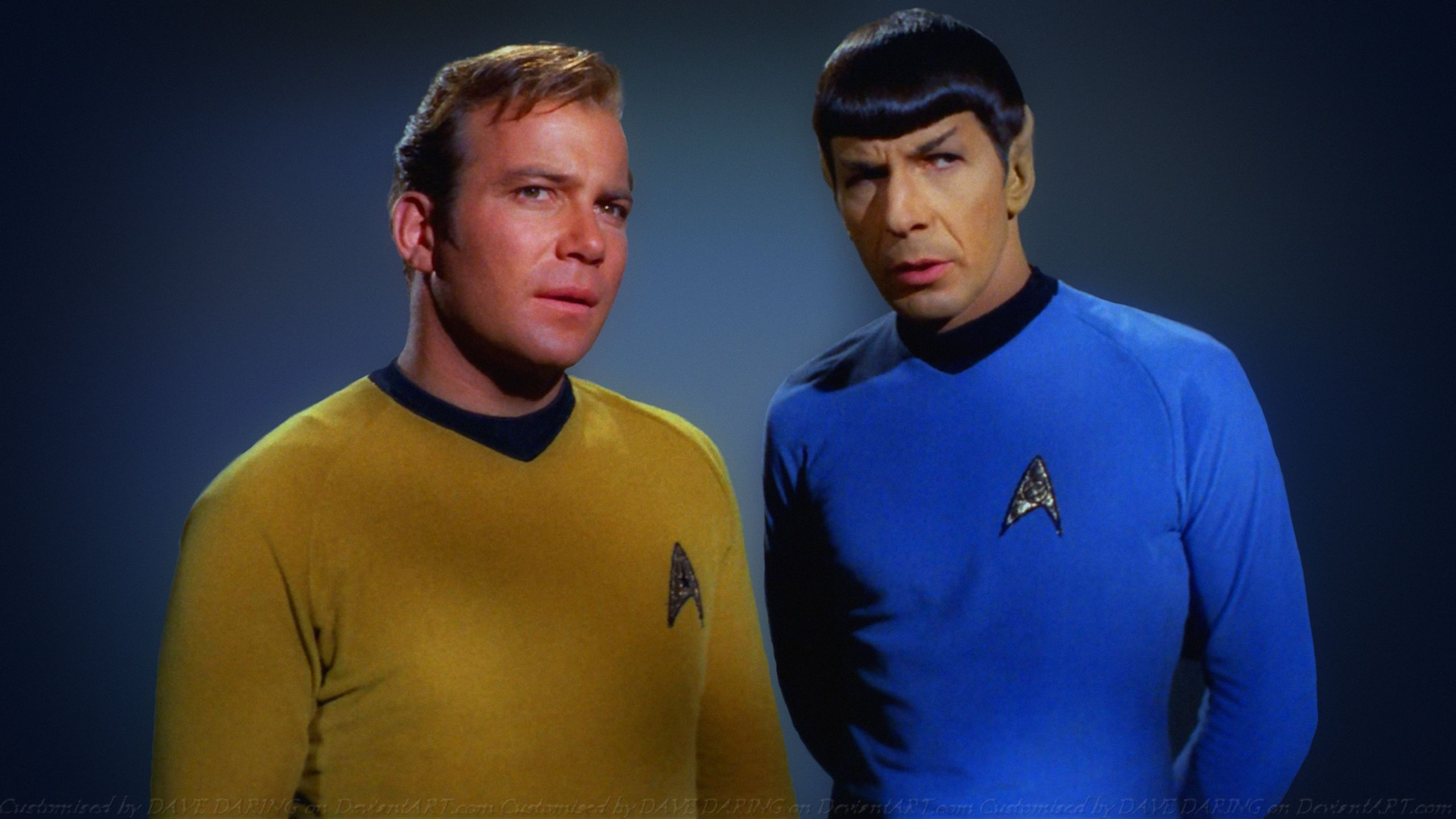 Kirk and Spock Wallpaper