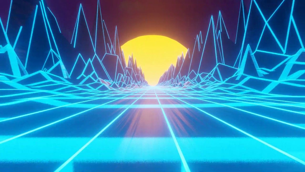 free retro synthwave live wallpaper