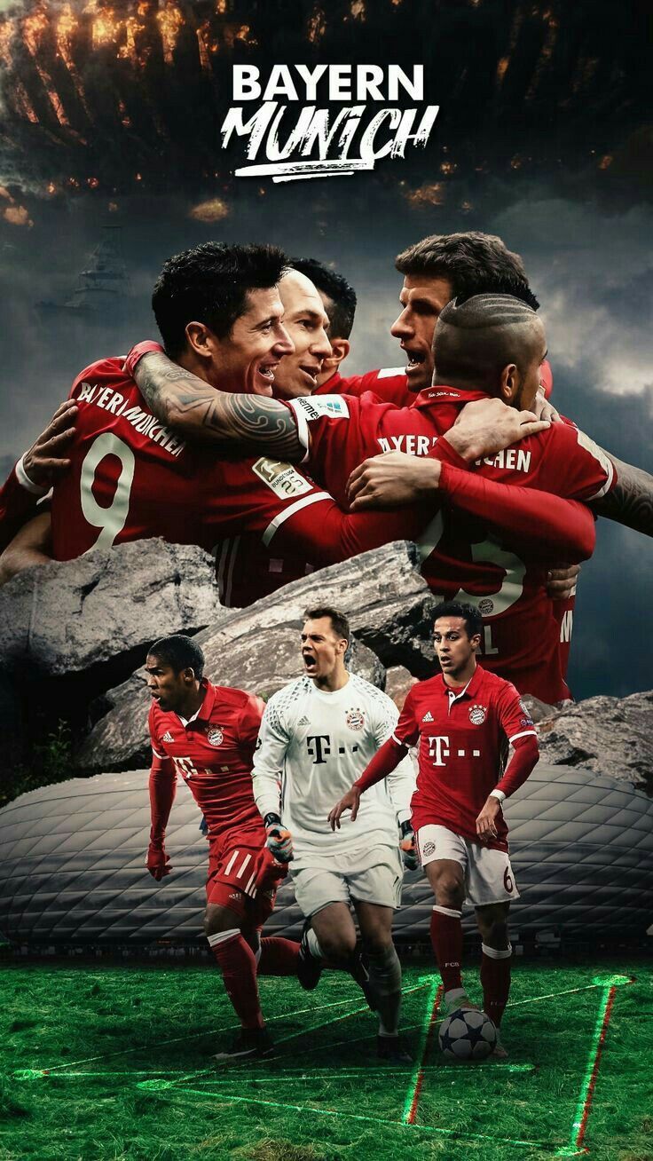 wallpaper #football #lewandowski #germany #bayernmunchen