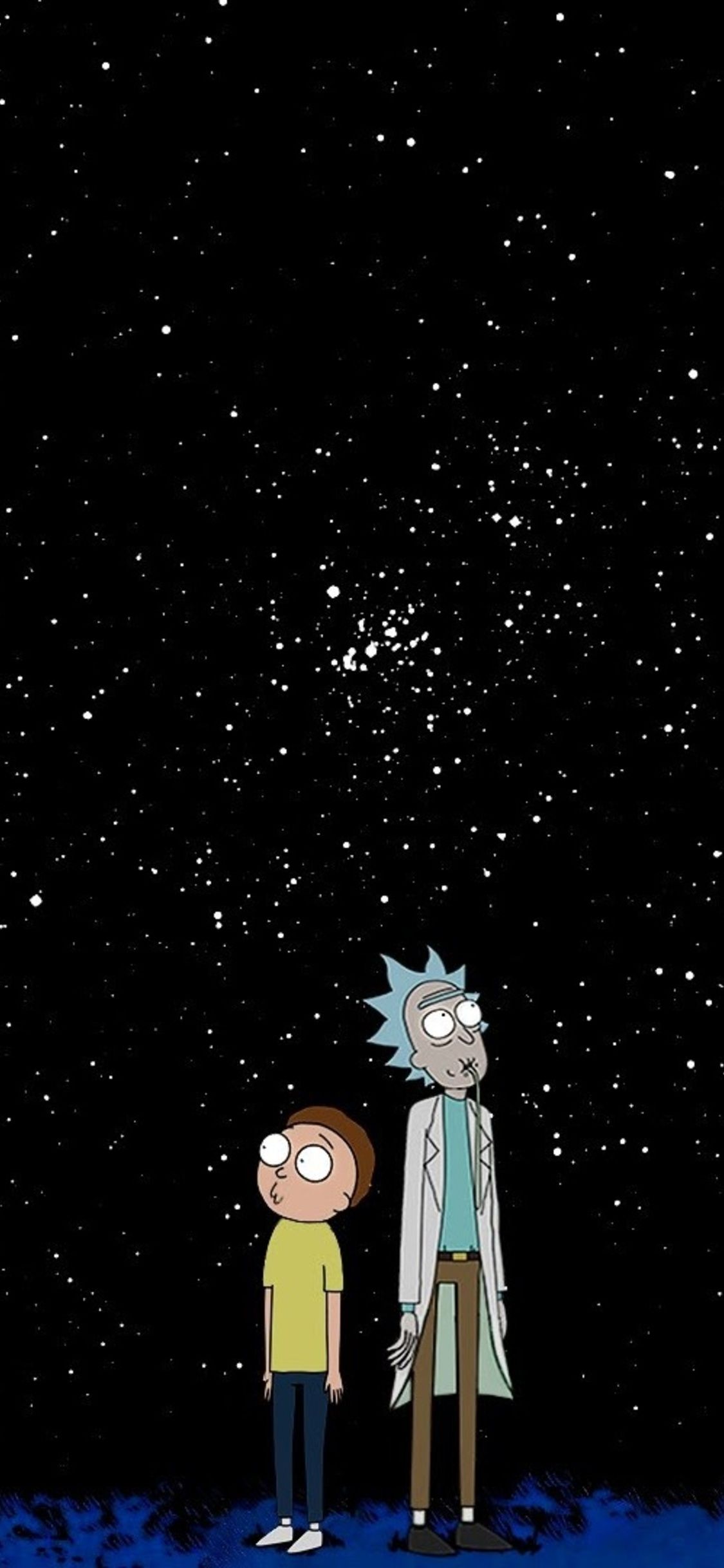 Rick and Morty iPhone X Wallpaper HD