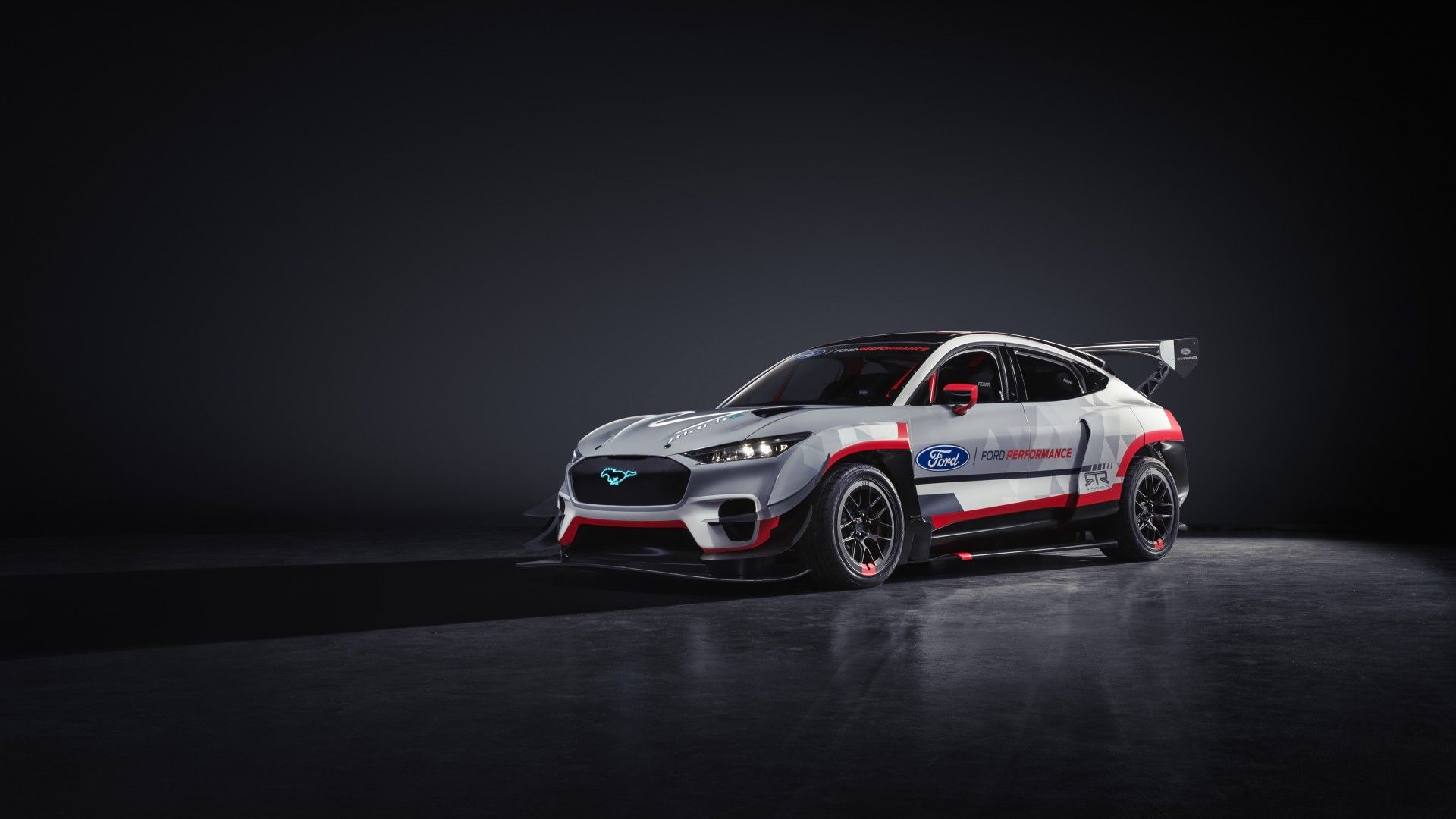 Ford Mustang Mach E 1400 Prototype 4K Wallpaper, Ford Performance