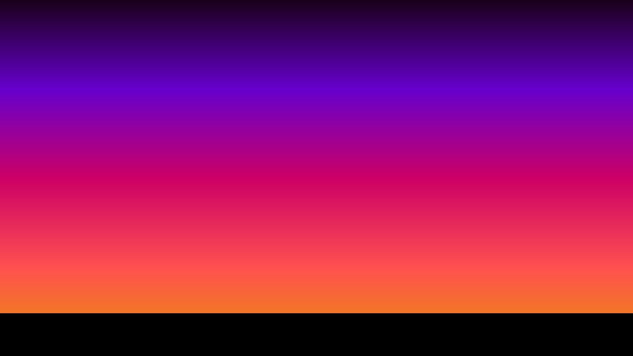 Gradient Evening 1440P Resolution Wallpaper, HD