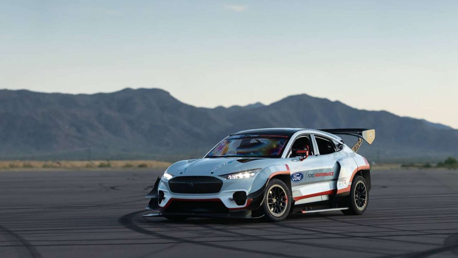 Meet The 1,400PS Ford Mustang Mach E Drifter. FOS Future Lab
