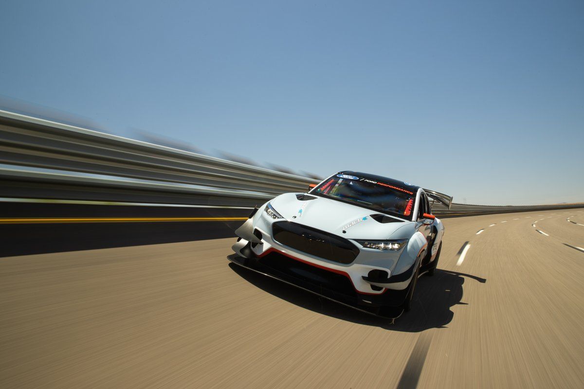 All Electric Mustang Mach E 1400 Prototype By Ford Performance