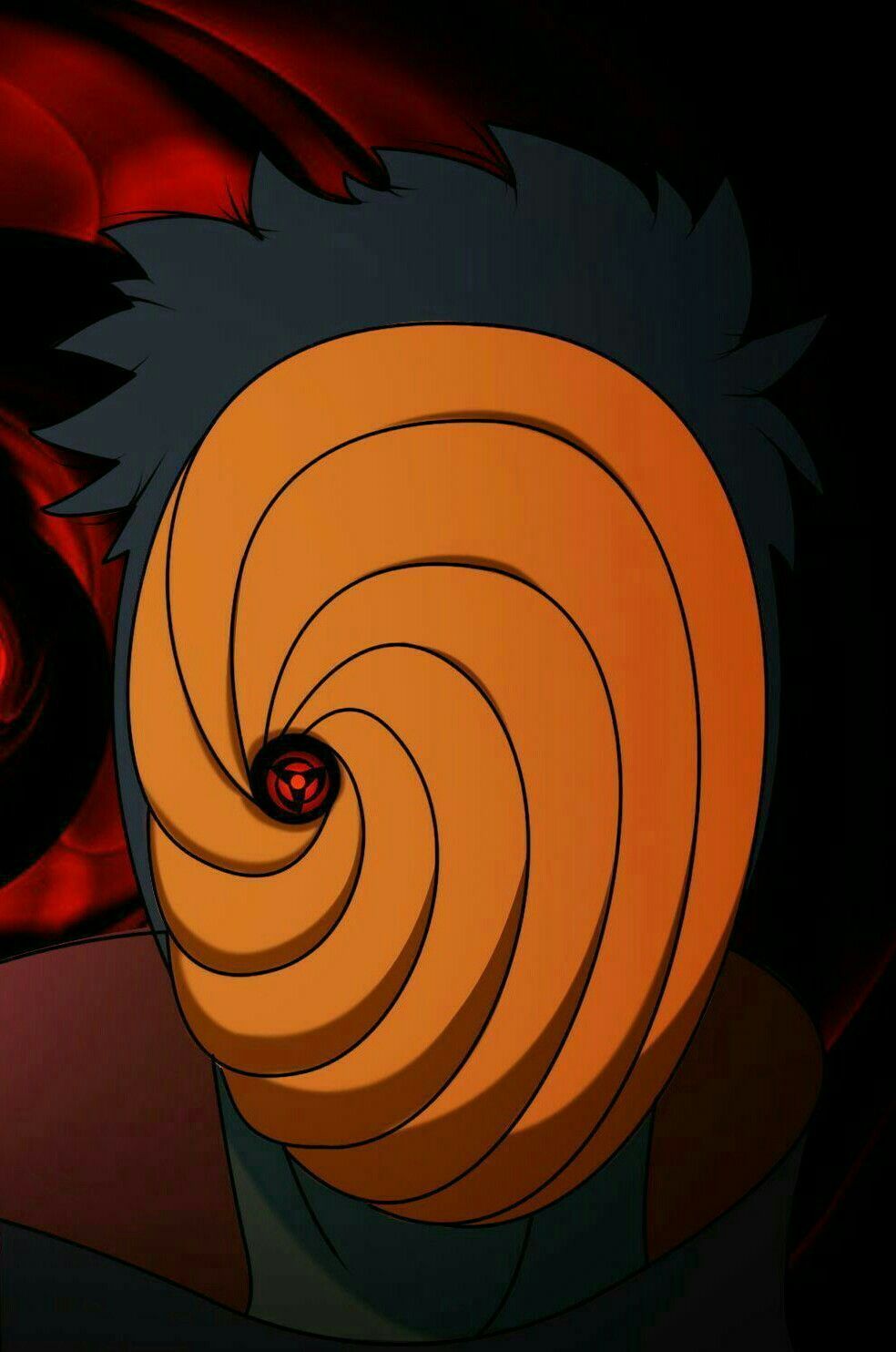 Tobi Sharingan. Animes wallpaper, Naruto desenho