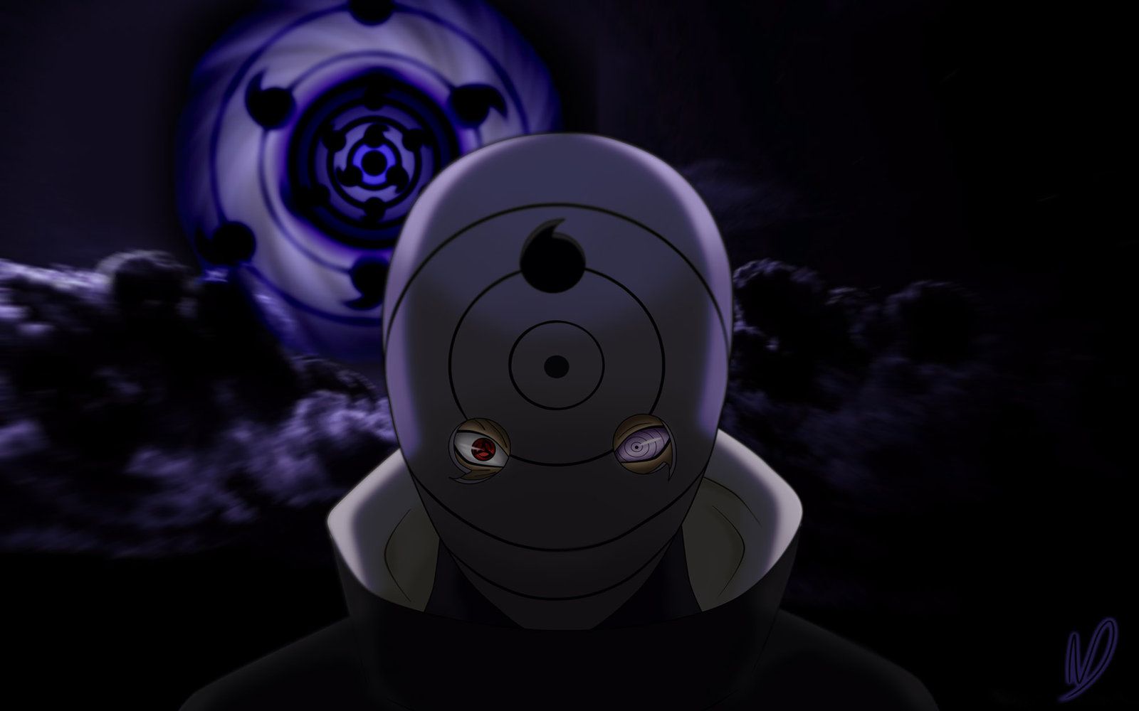 Obito Uchiha Sharingan Mask 4K Wallpaper #6.2580