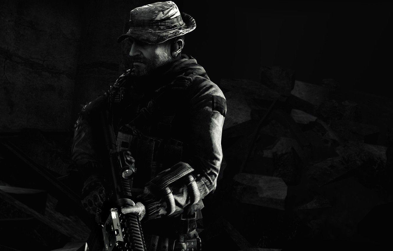 Wallpaper Call of Duty: Modern Warfare, S.A.S, John Price, Call