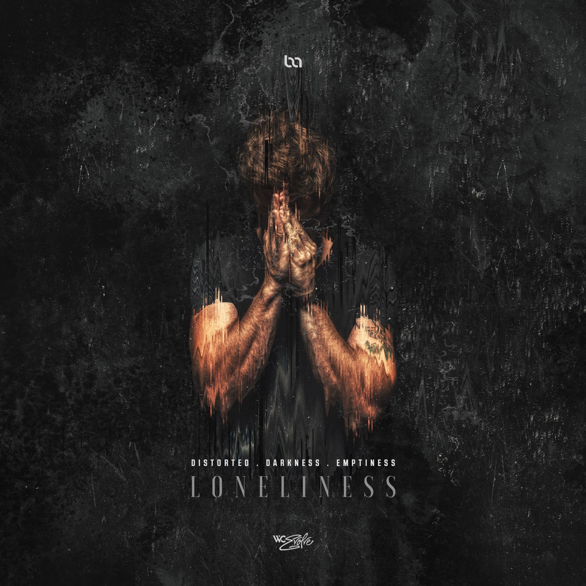 Download wallpaper: Distorted, darkness, emptiness. LONELINESS