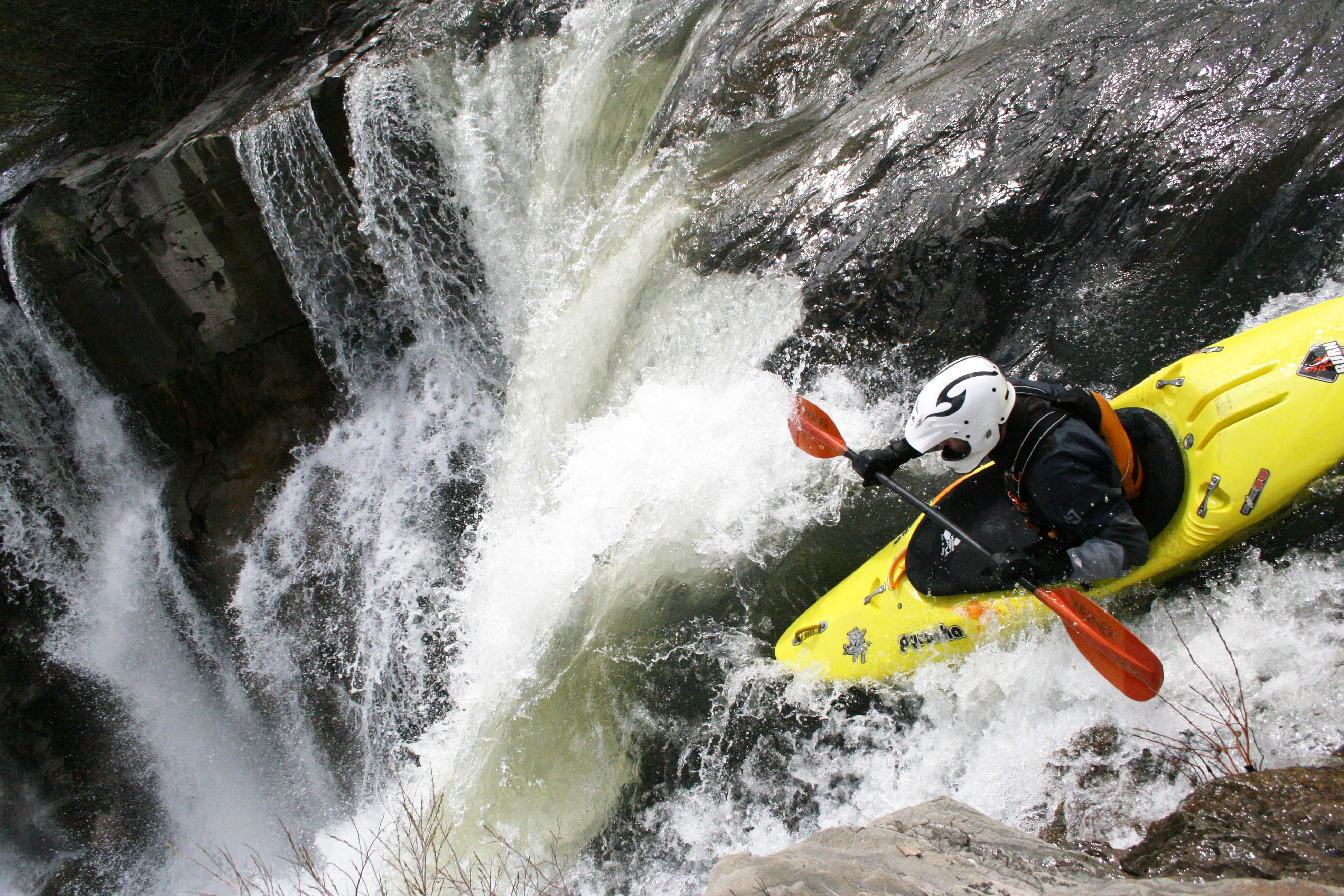 Whitewater Kayaking Background