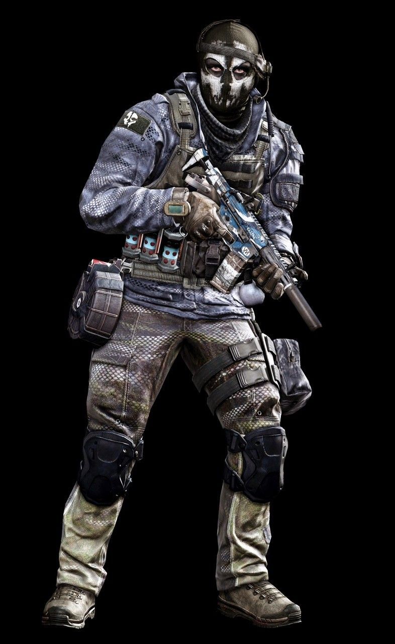 Logan Walker. Call of duty, Call of duty ghosts, Ghost soldiers