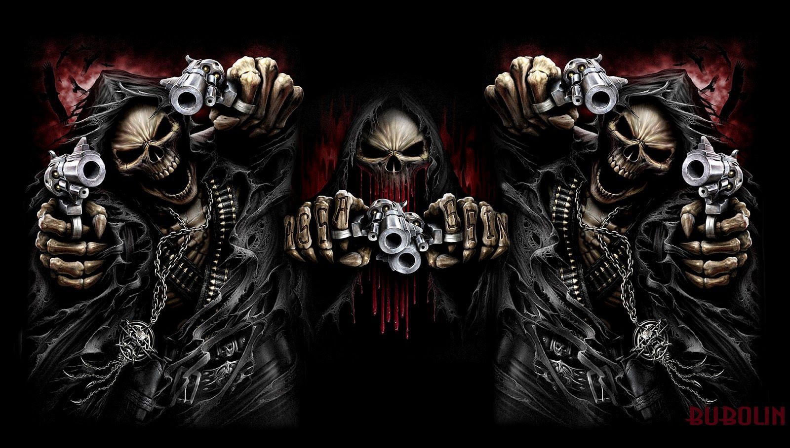 gothic skull wallpapers