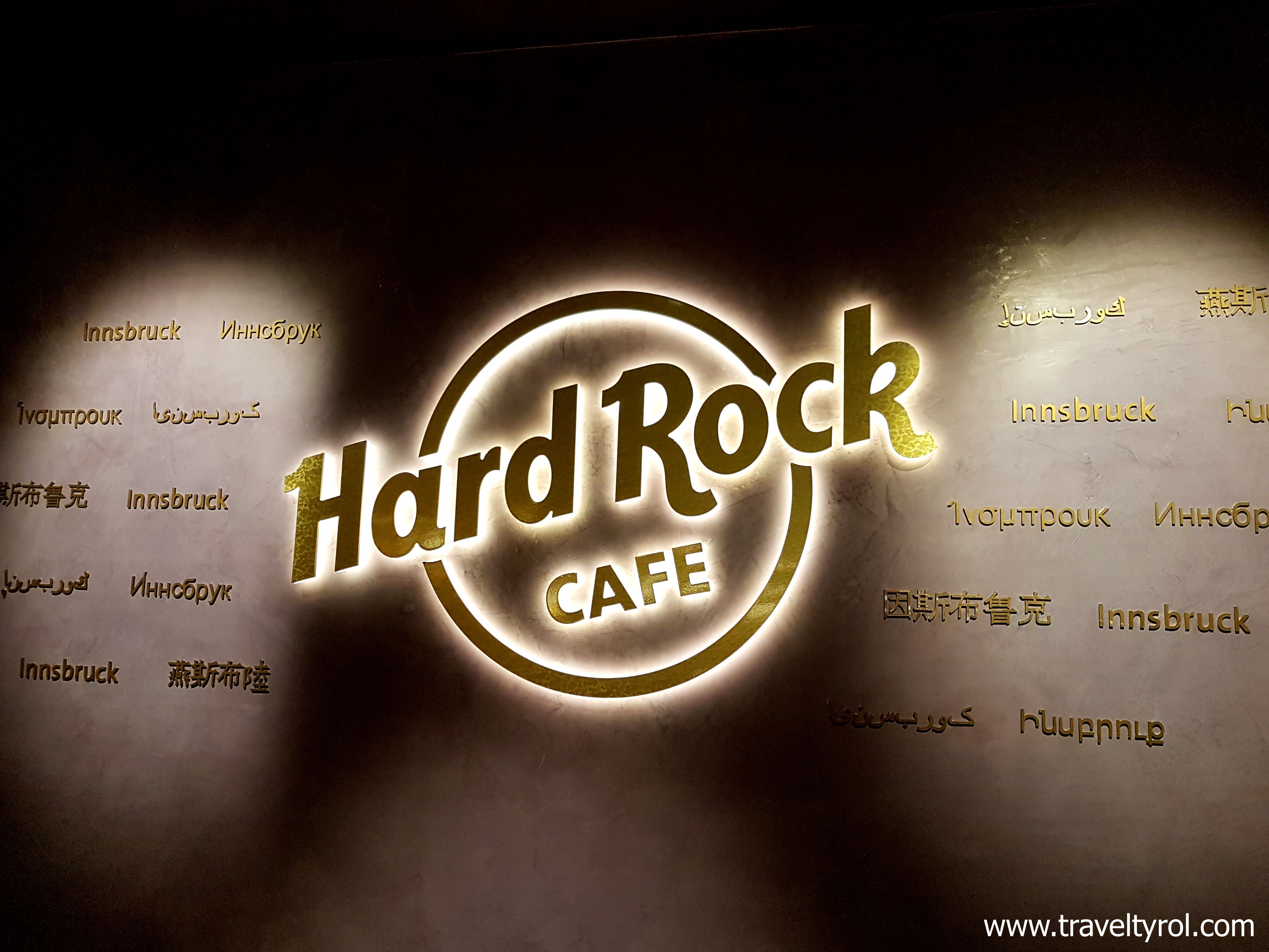 Hard Rock Cafe Innsbruck & Roll Flair in the Alps
