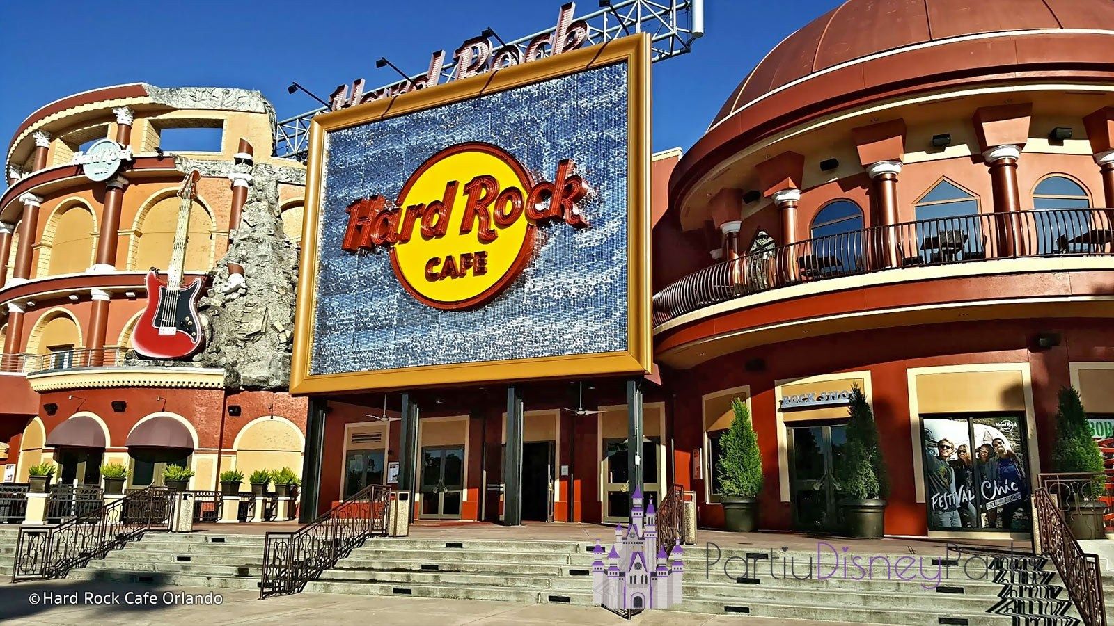 Hard Rock Café Orlando: Restaurant next to Universal