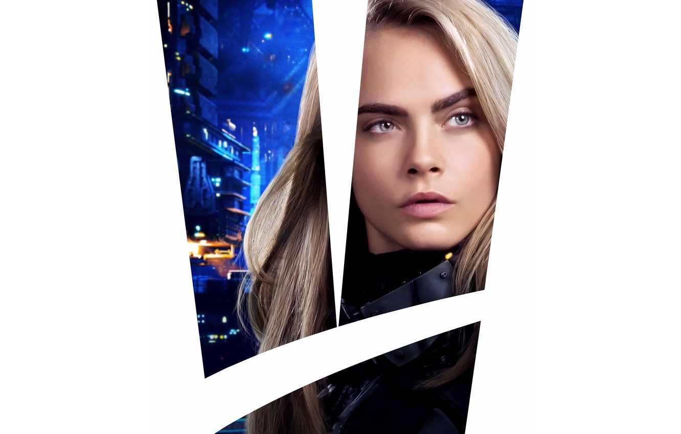 Wallpaper cinema, movie, film, Cara Delevingne, Laureline, Valerian And The City Of A Thousand Planets image for desktop, section фильмы