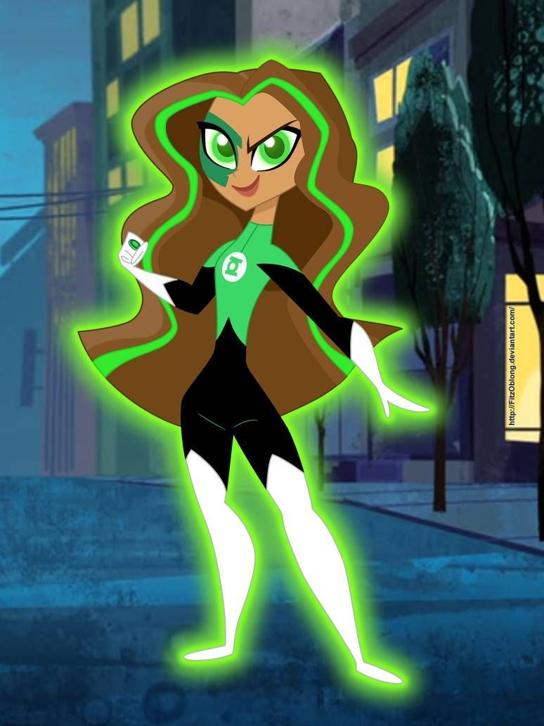 green lantern dc super hero girls