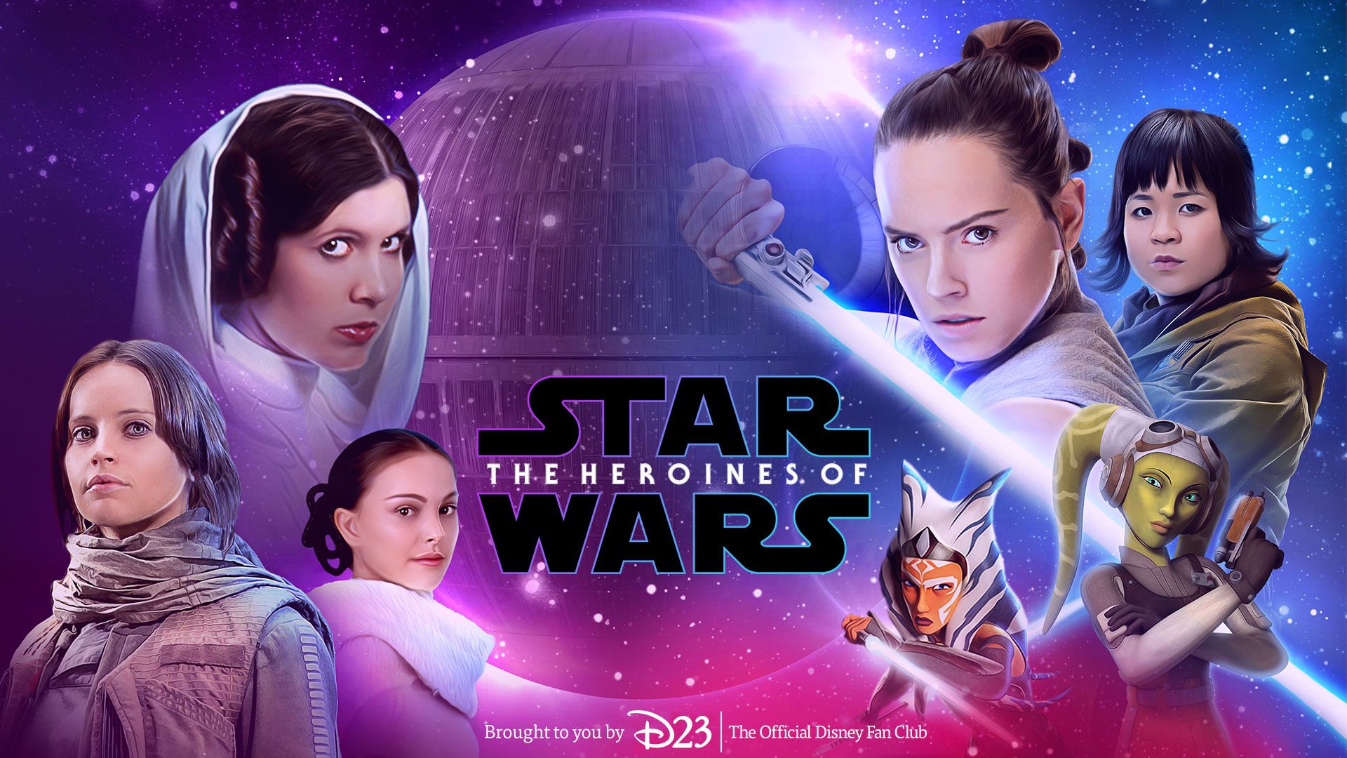 Star Wars Heroines Wallpaper for Your Desktop, Tablet or Phone