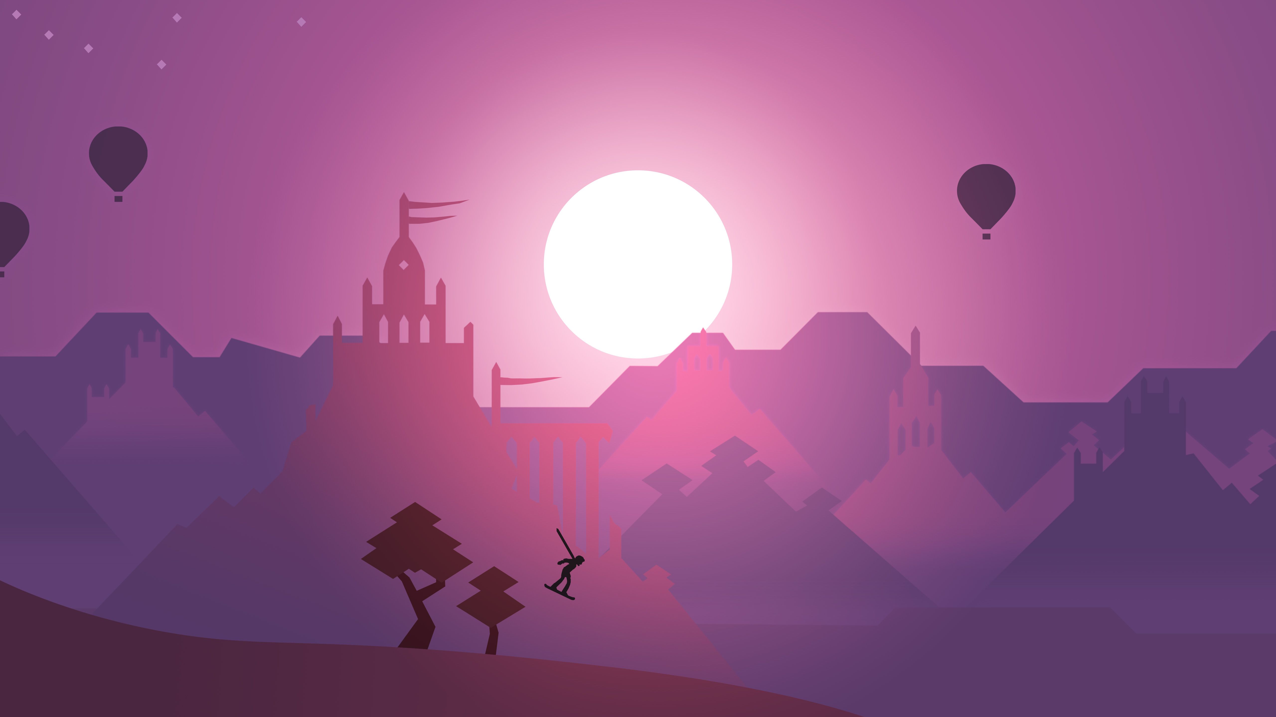 5K Alto's Odyssey Wallpaper