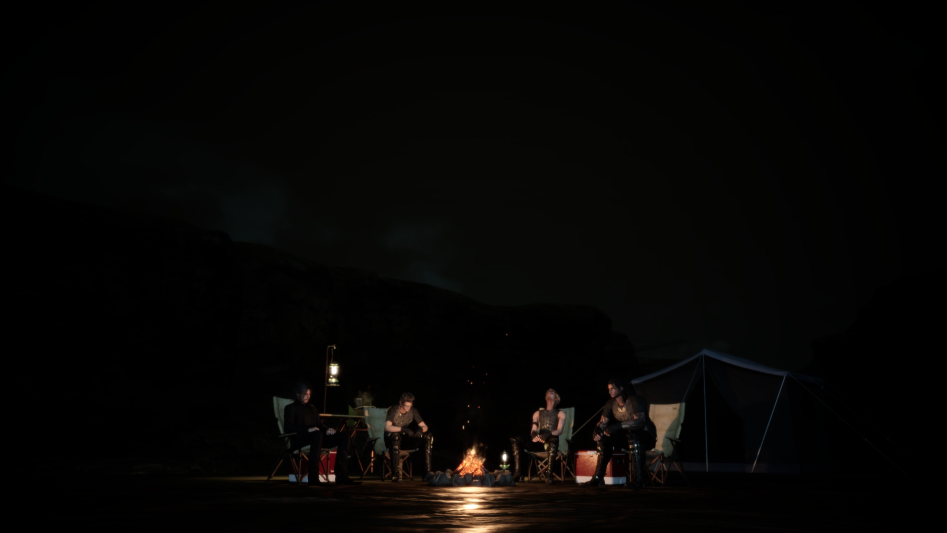 FFXV last campfire ( spoiler )